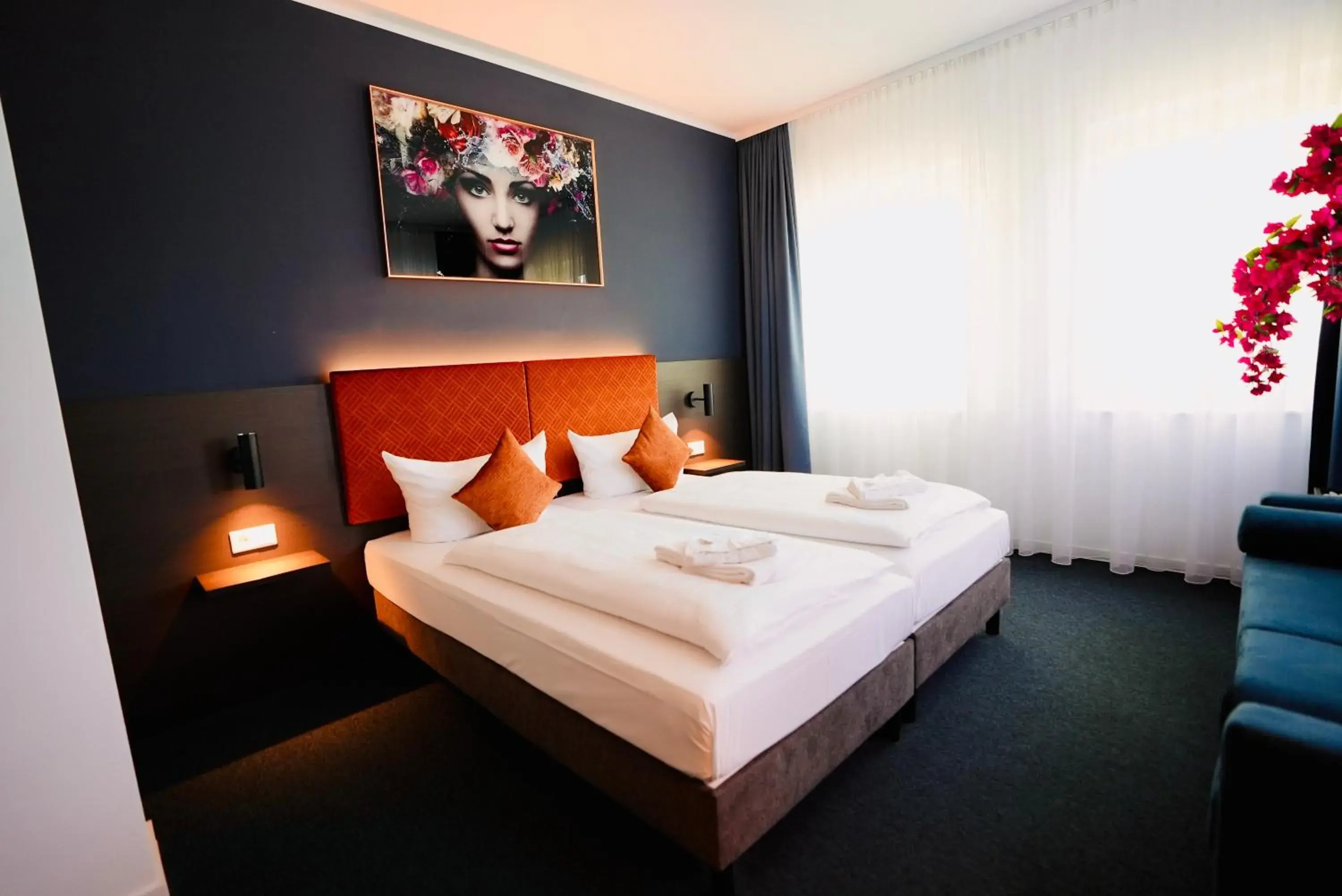 Bed in Arthotel Ambassador Wiesbaden - FREE PARKING Bed in Arthotel Ambassador Wiesbaden - FREE PARKING