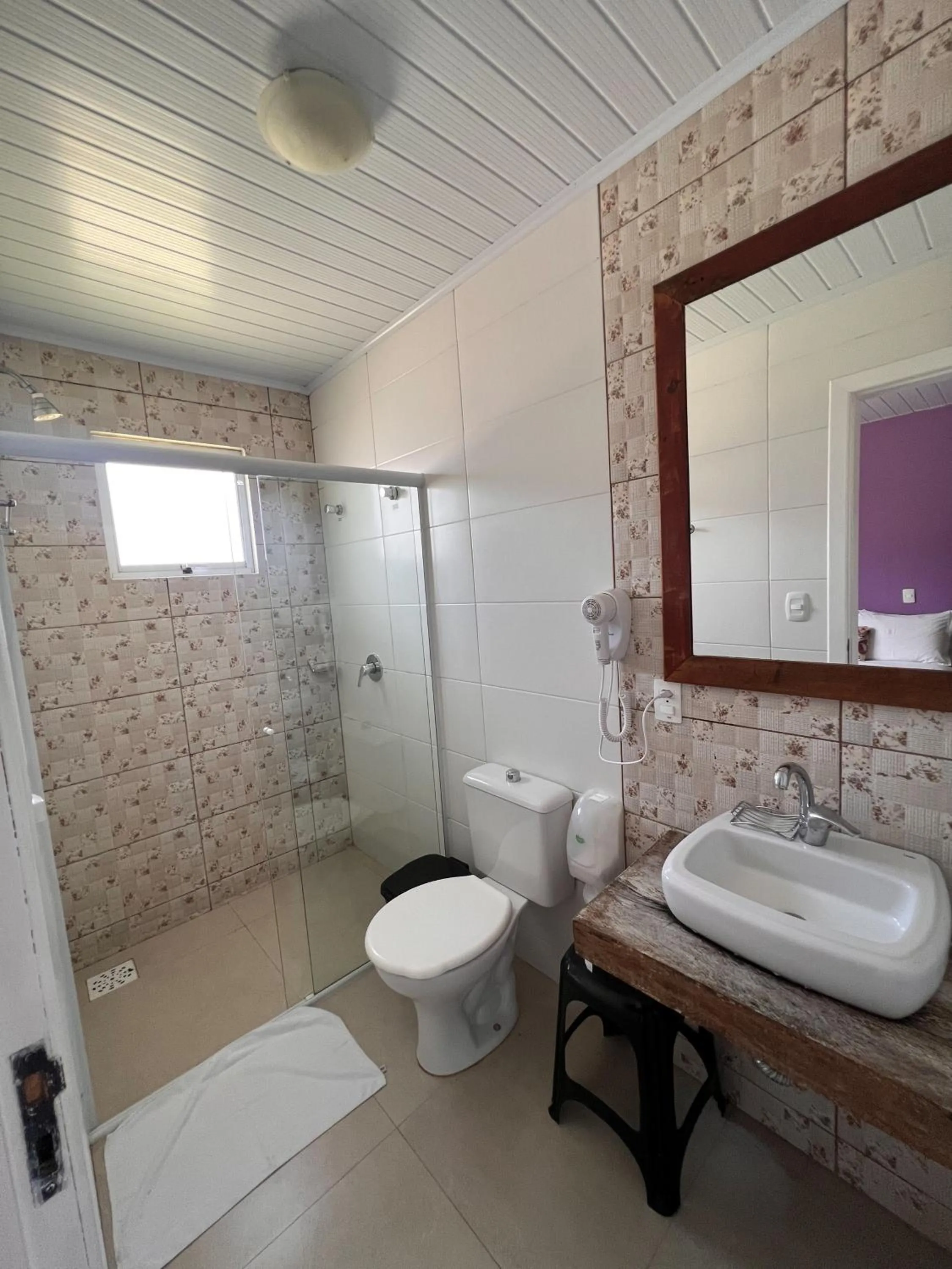 Bathroom in Pousada UpSerra