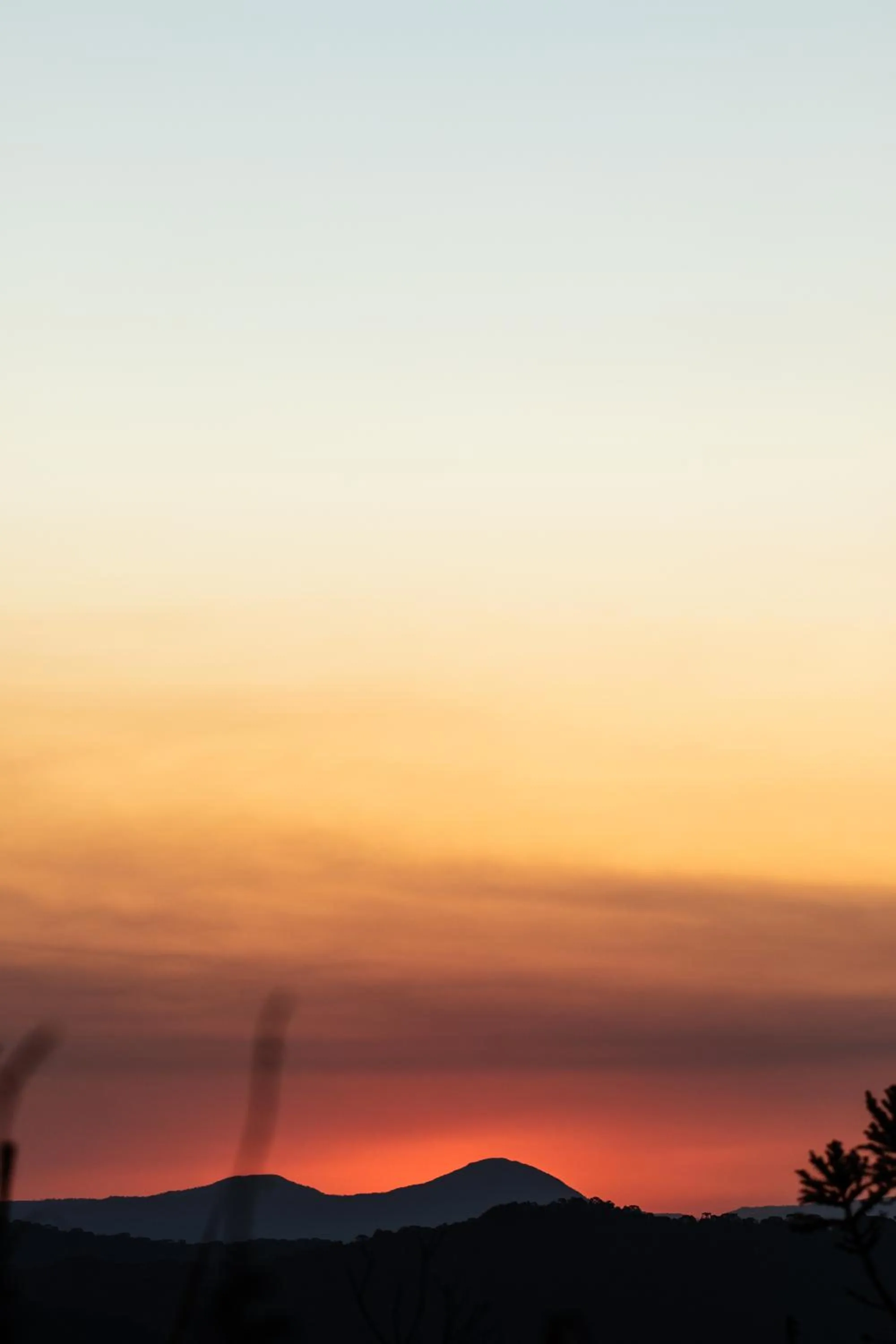 Sunset in Pousada UpSerra