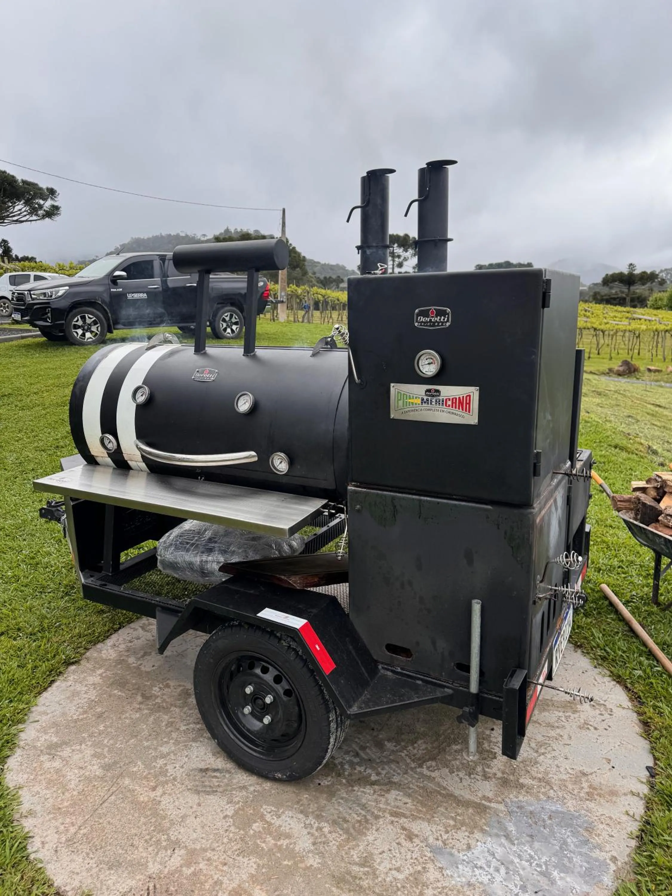 BBQ facilities in Pousada UpSerra