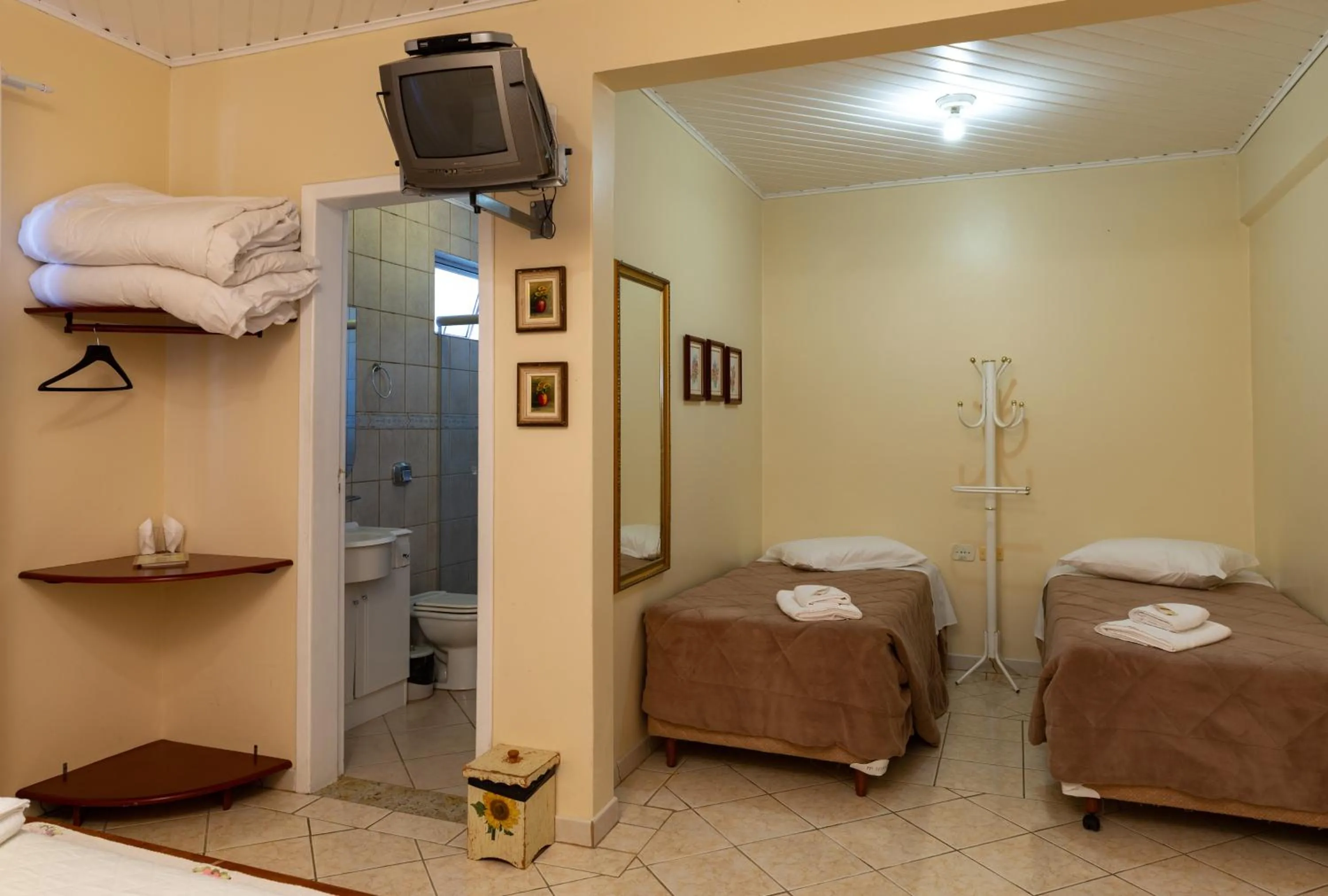 Bedroom, Bed in Pousada UpSerra
