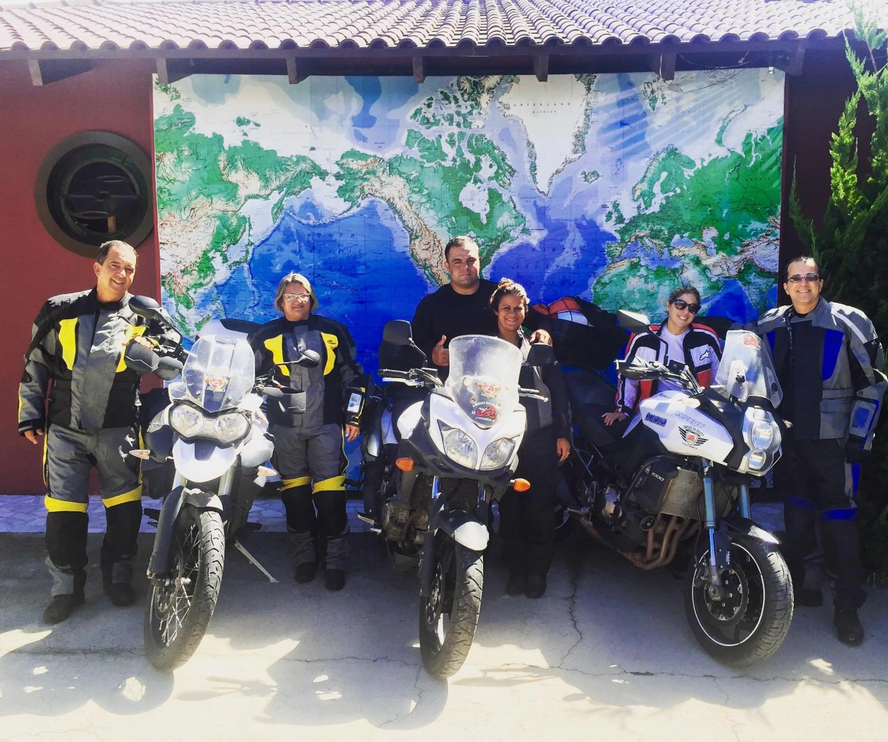 group of guests in Pousada UpSerra