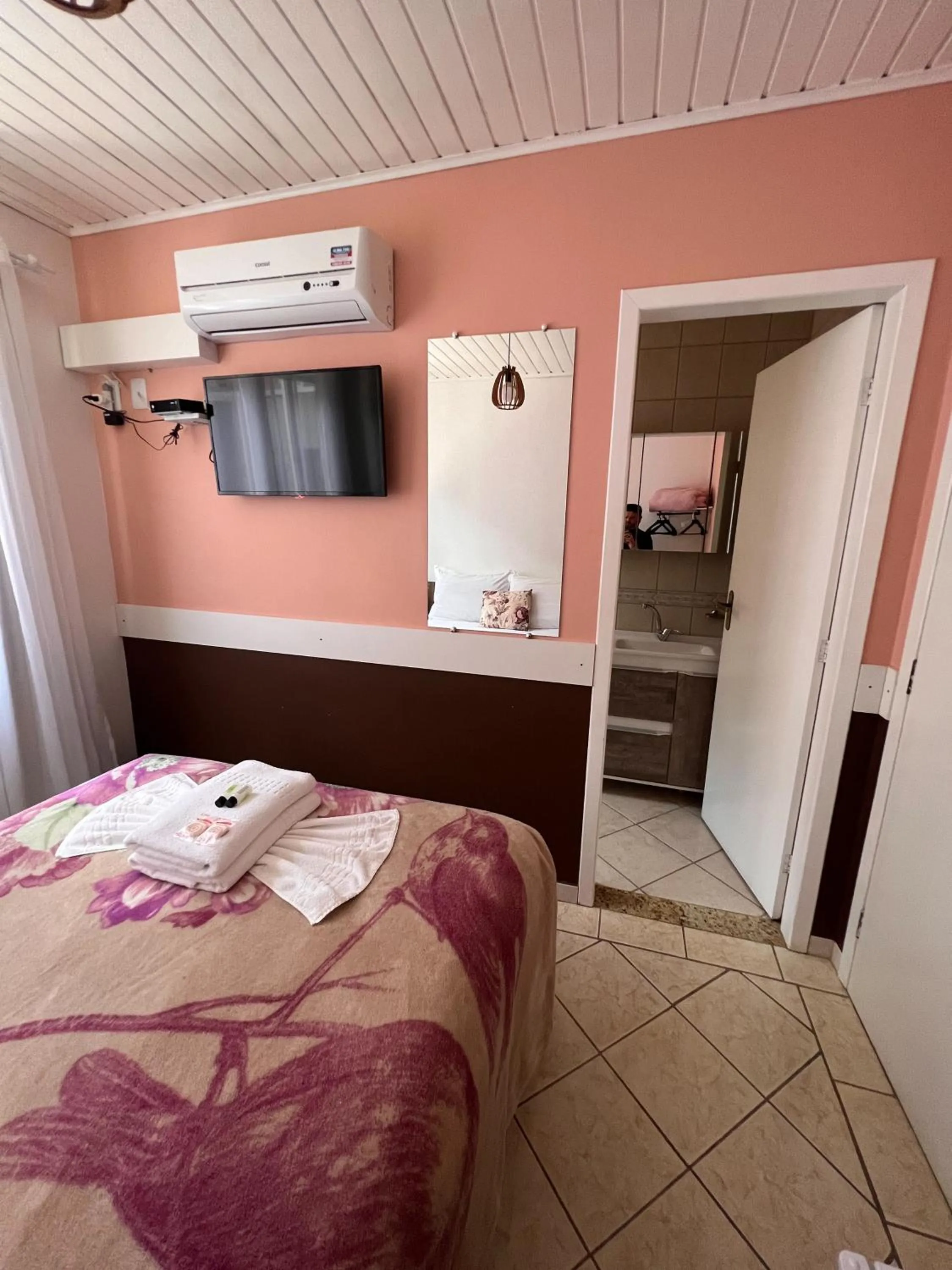 Bedroom, Bed in Pousada UpSerra