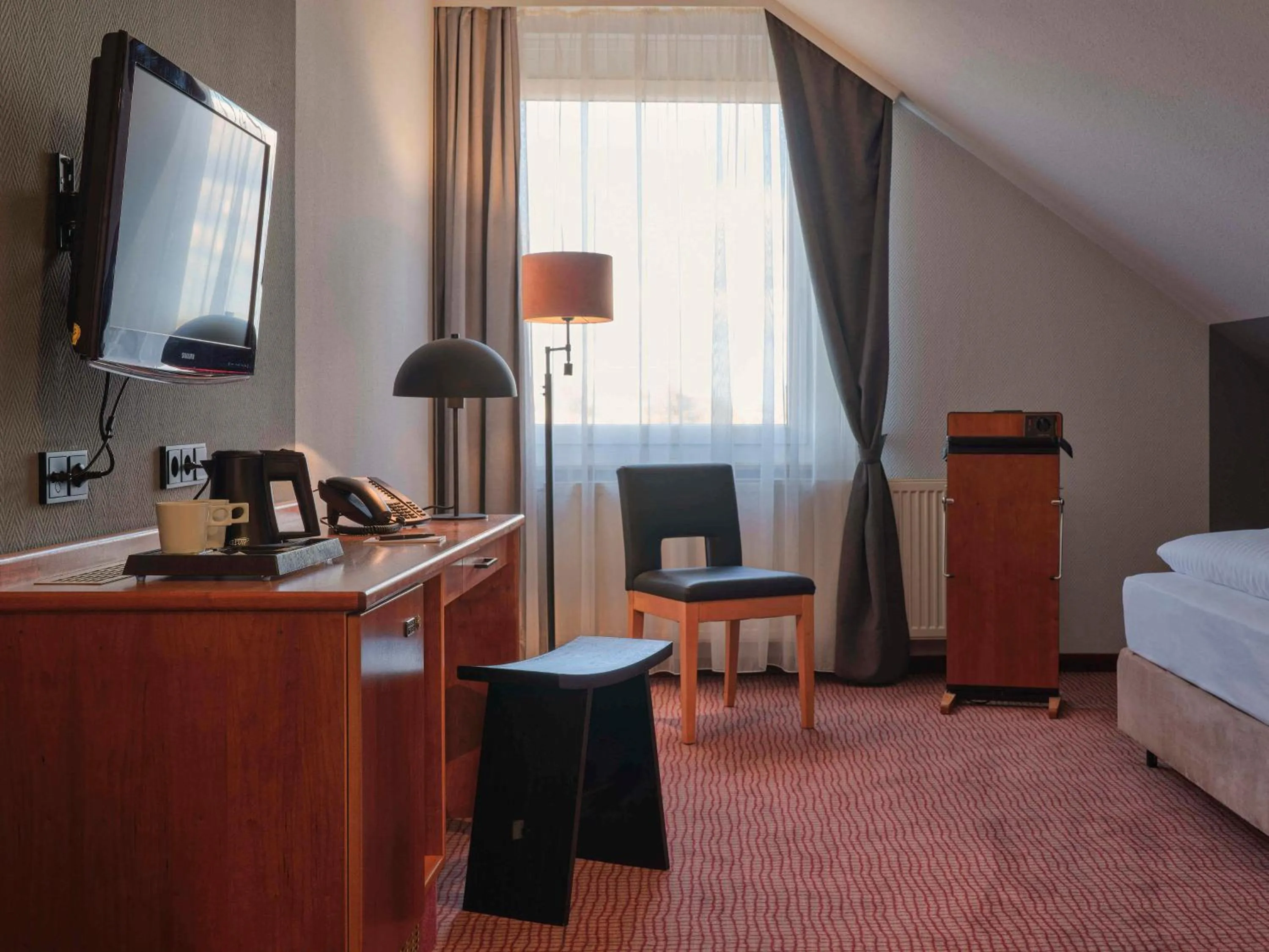 Decorative detail, Bed in Classik Hotel Magdeburg