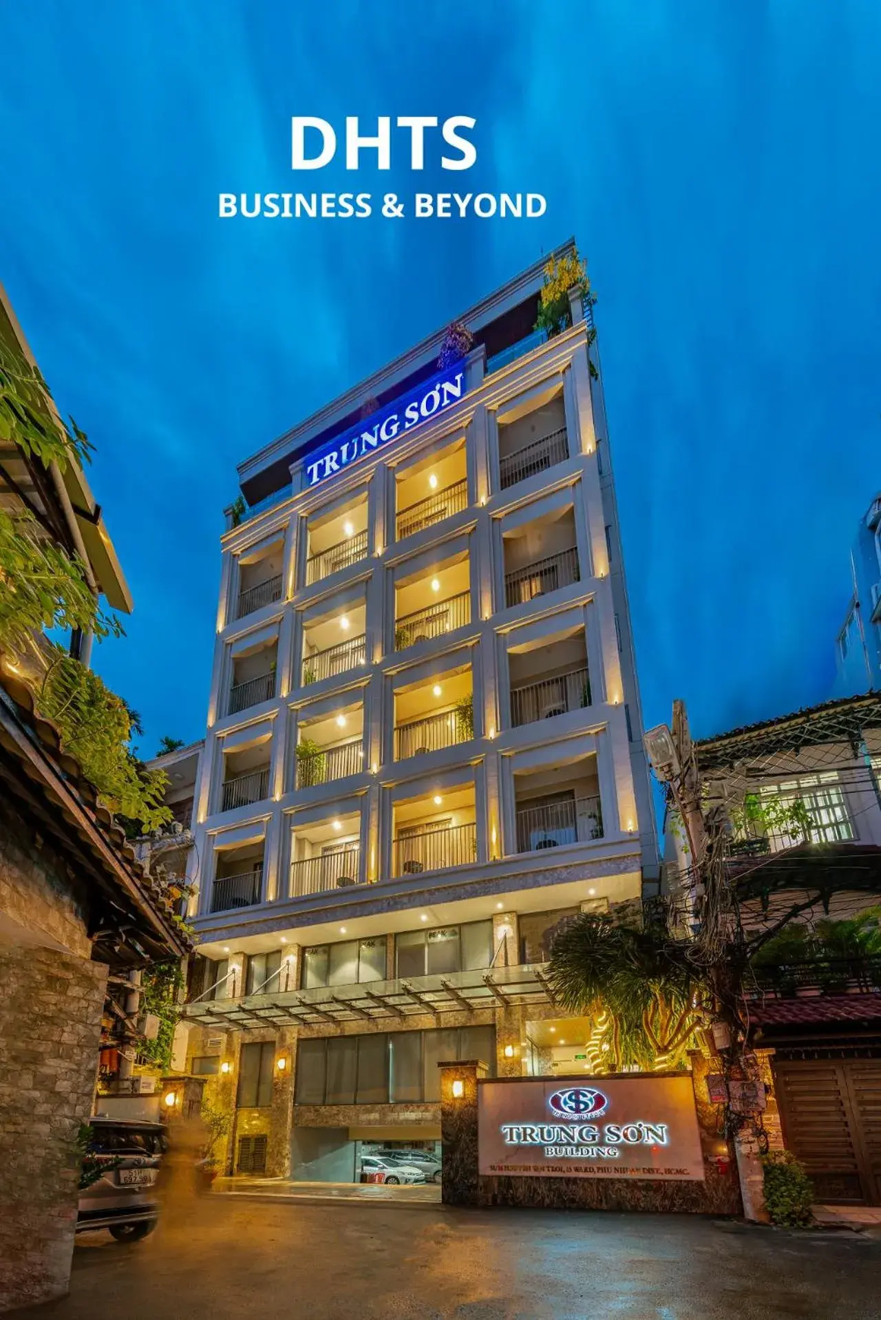 Property building in DHTS Business Hotel & Apartment Property building in DHTS Business Hotel & Apartment