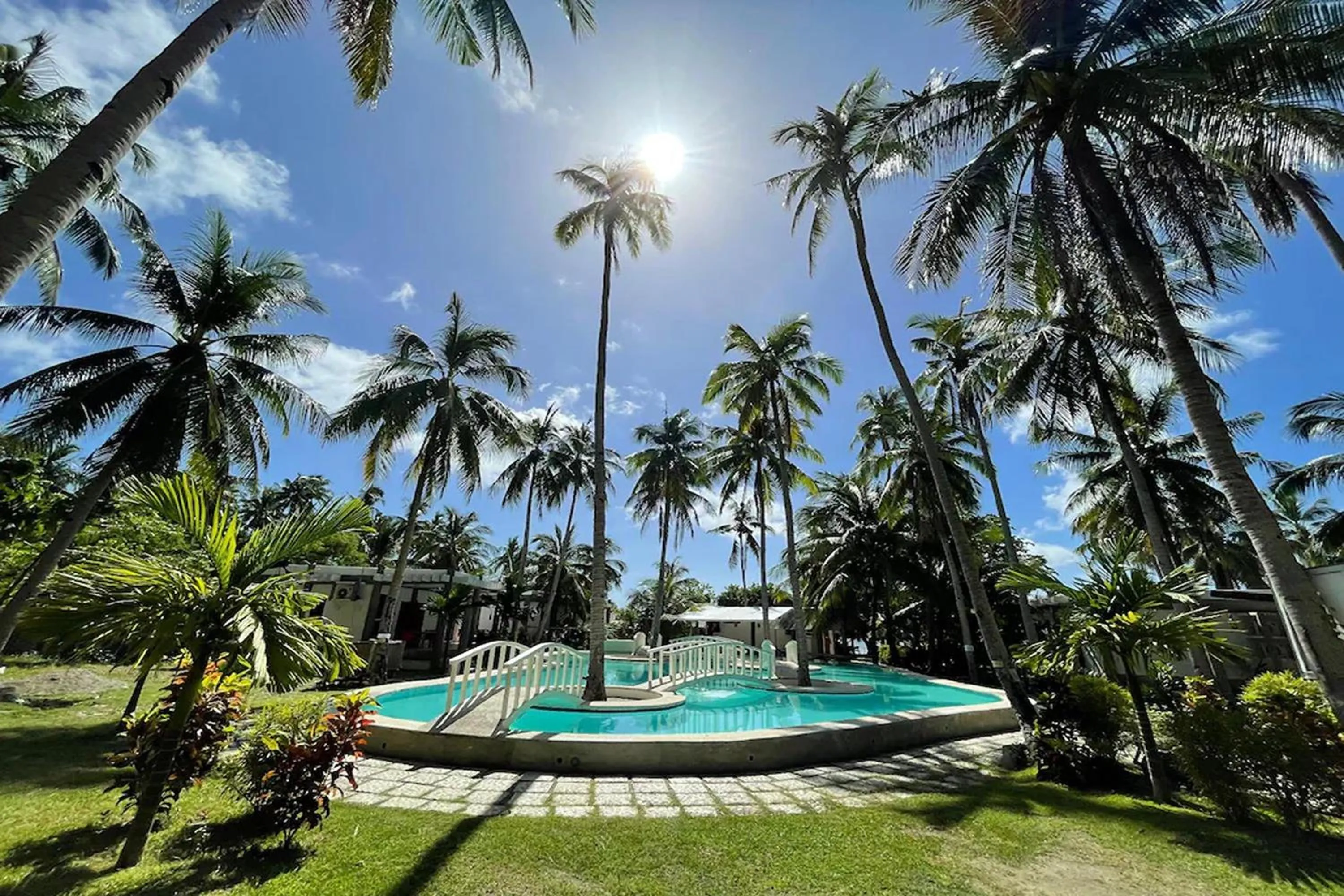 Swimming pool in Pili Beach Resort Agmanic