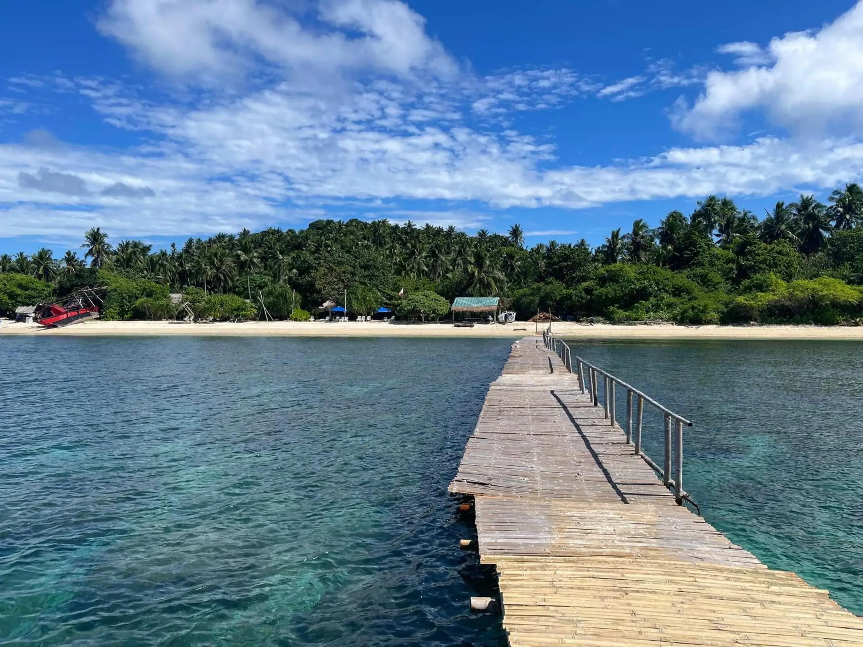 Sea view in Pili Beach Resort Agmanic Sea view in Pili Beach Resort Agmanic