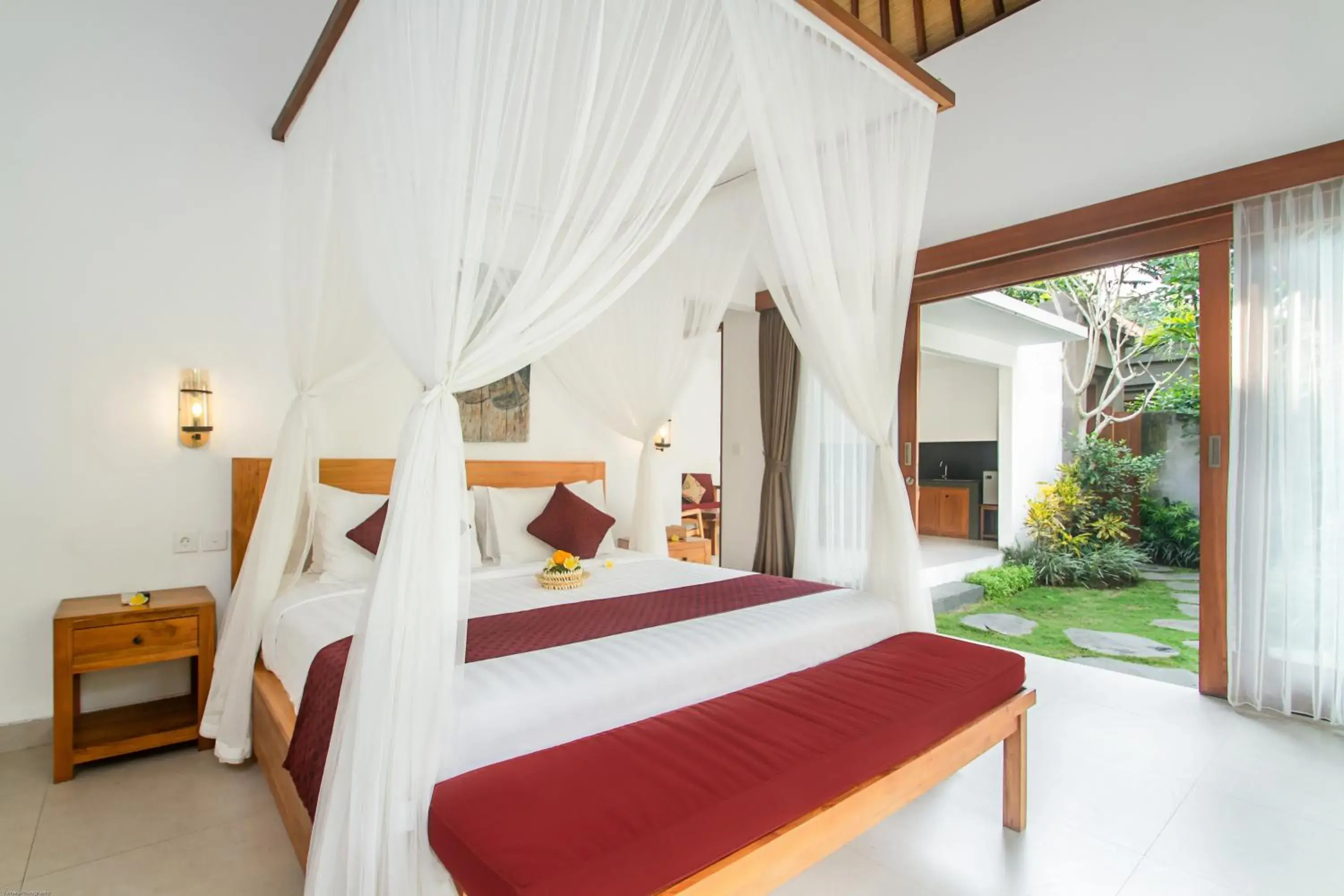 Bed in de Metra Villa Ubud by GenuineHost Bed in de Metra Villa Ubud by GenuineHost