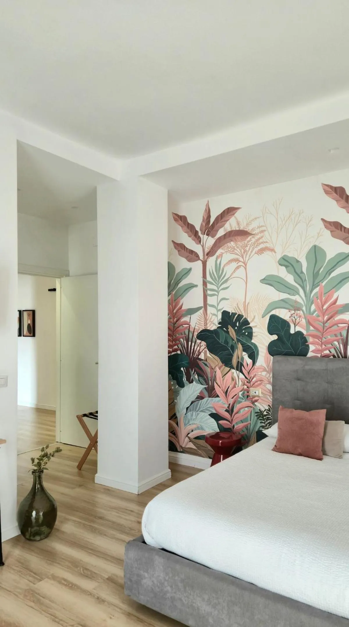 Bed in Tufo Giallo Rooms