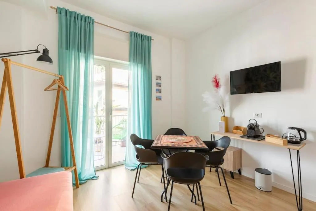 Living room in Tufo Giallo Rooms