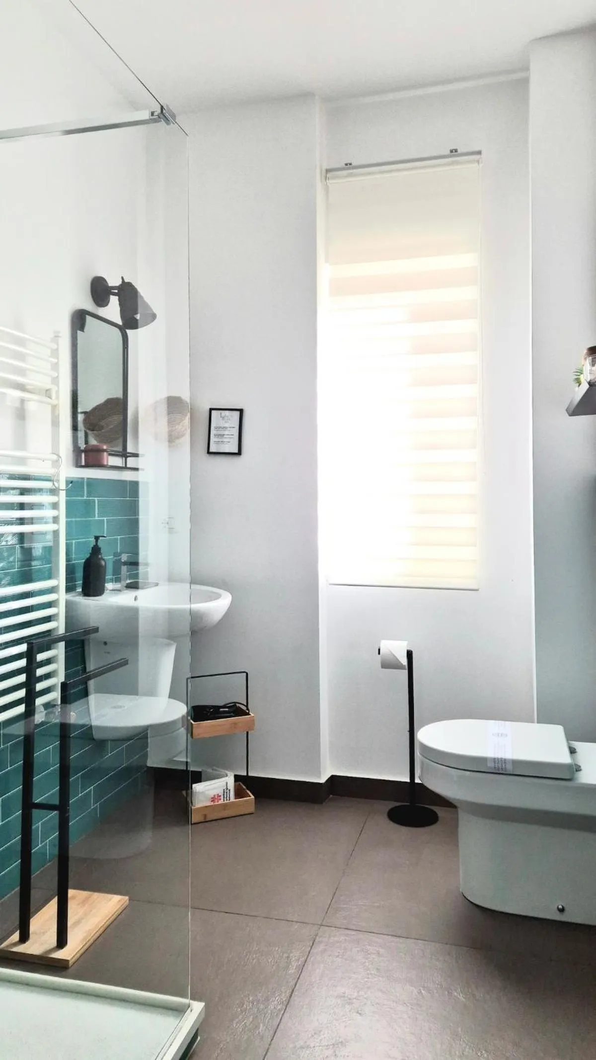 Bathroom in Tufo Giallo Rooms