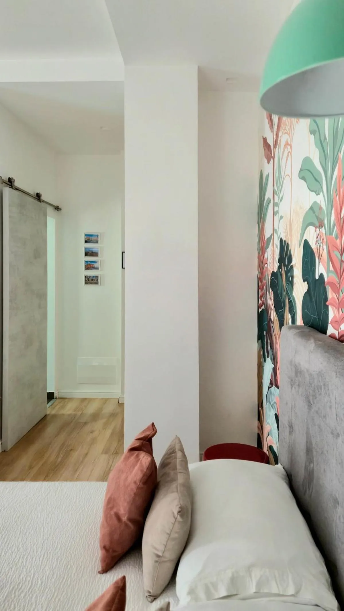 Bed in Tufo Giallo Rooms