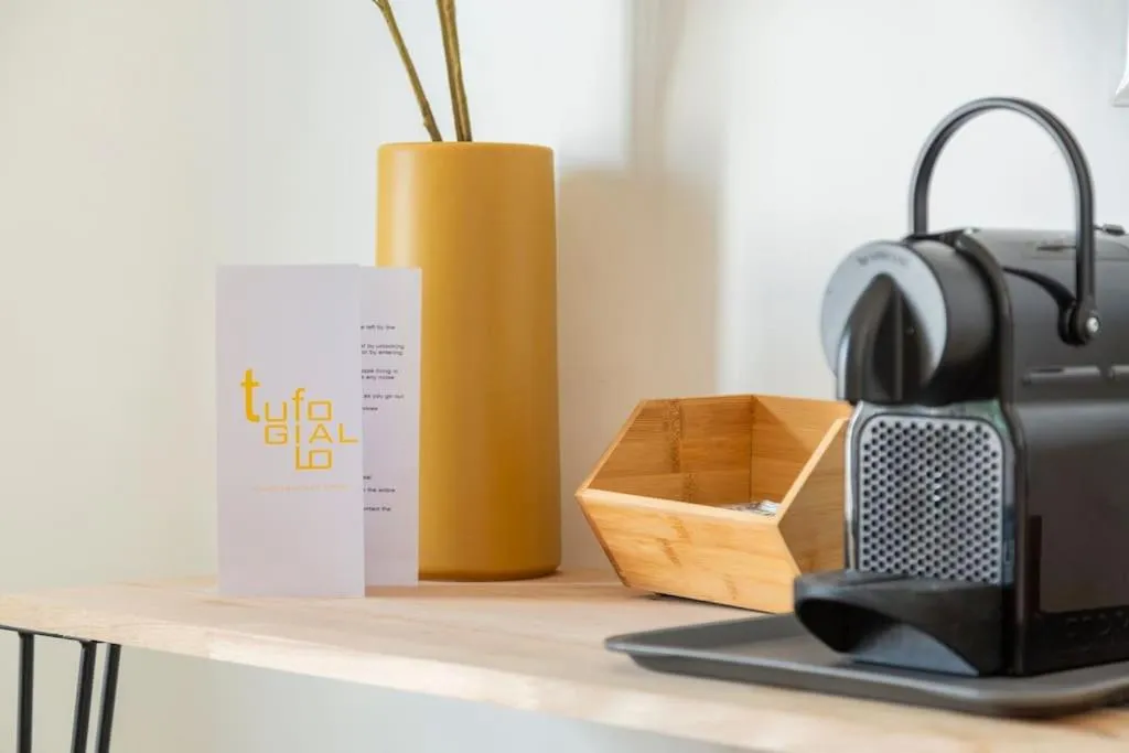 Bedroom in Tufo Giallo Rooms