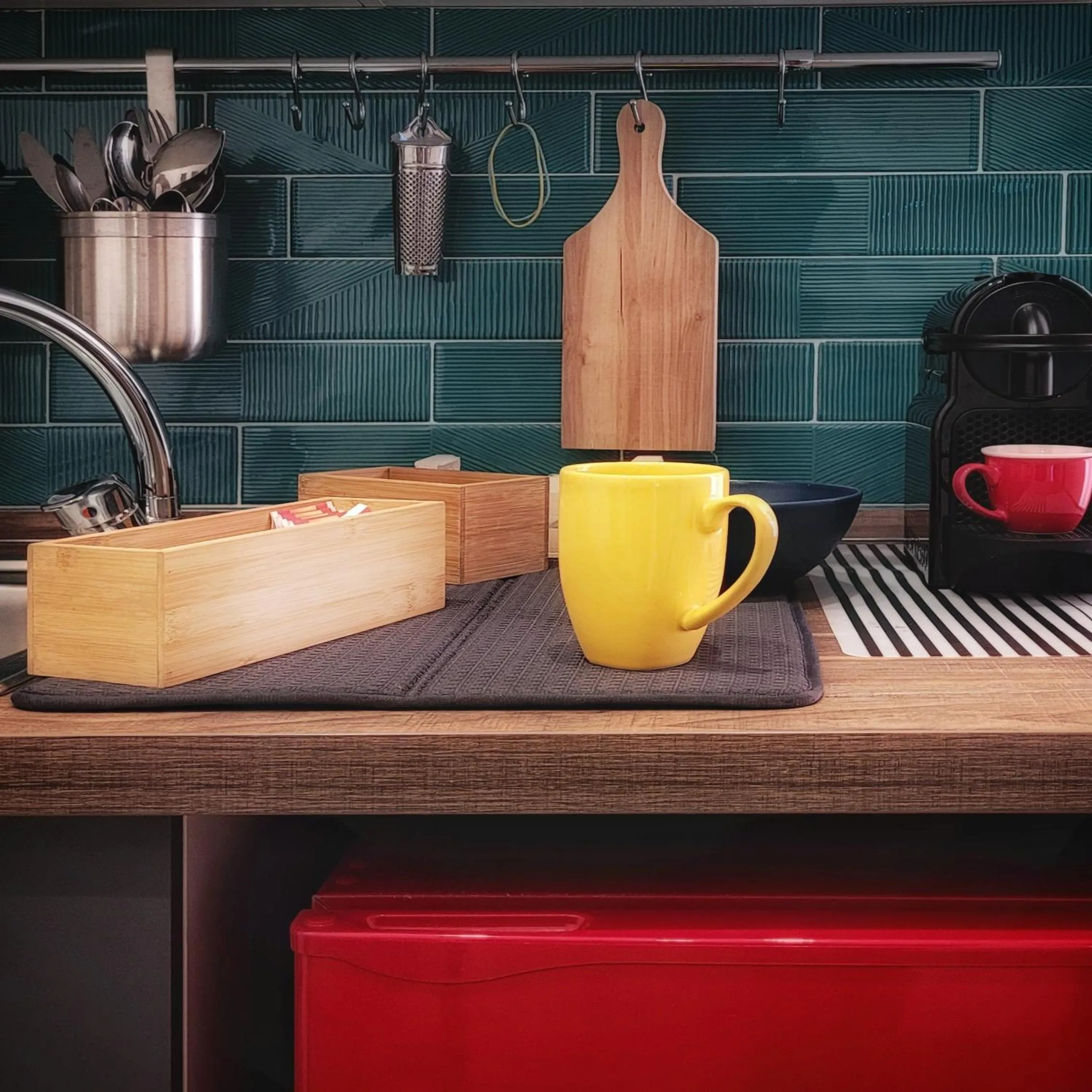 Coffee/tea facilities in Tufo Giallo Rooms