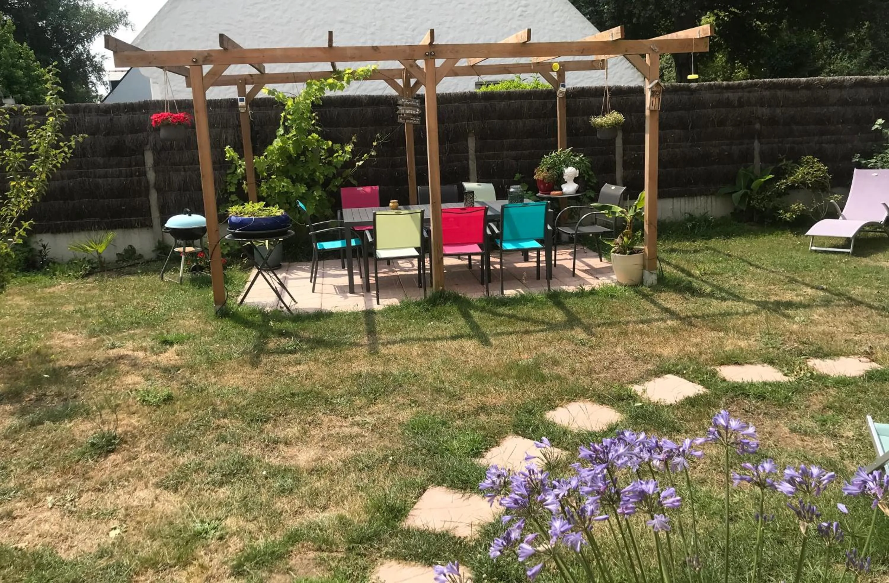 Garden in Aux portes de Pornichet, Chambres d'hôtes Ty'Sacha