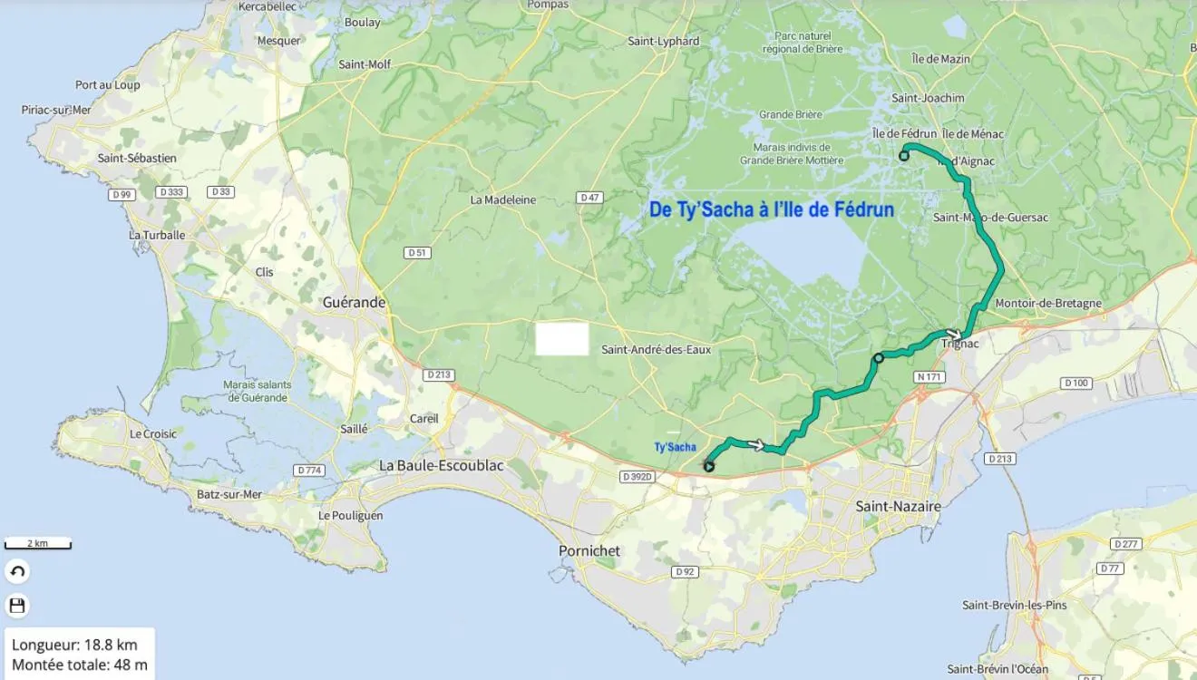 Activities in Aux portes de Pornichet, Chambres d'hôtes Ty'Sacha