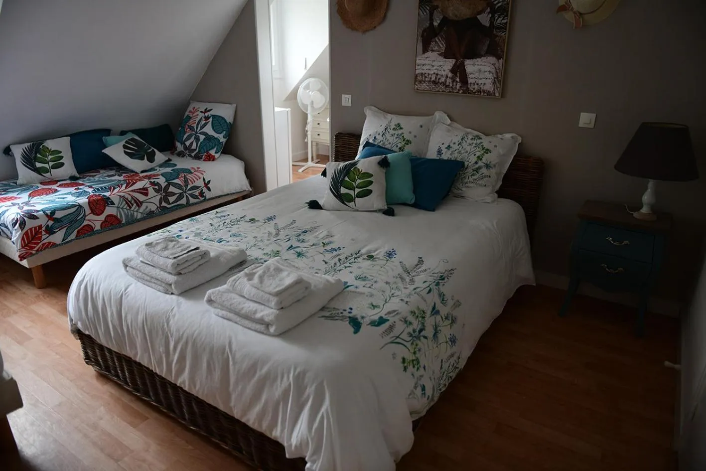 Bed in Aux portes de Pornichet, Chambres d'hôtes Ty'Sacha