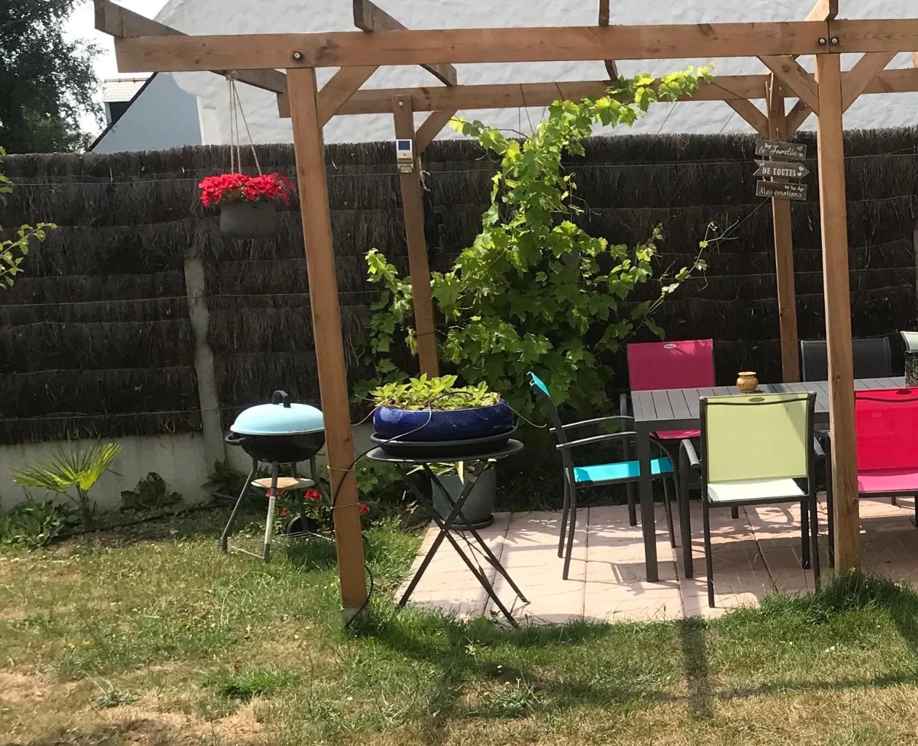 BBQ facilities in Aux portes de Pornichet, Chambres d'hôtes Ty'Sacha