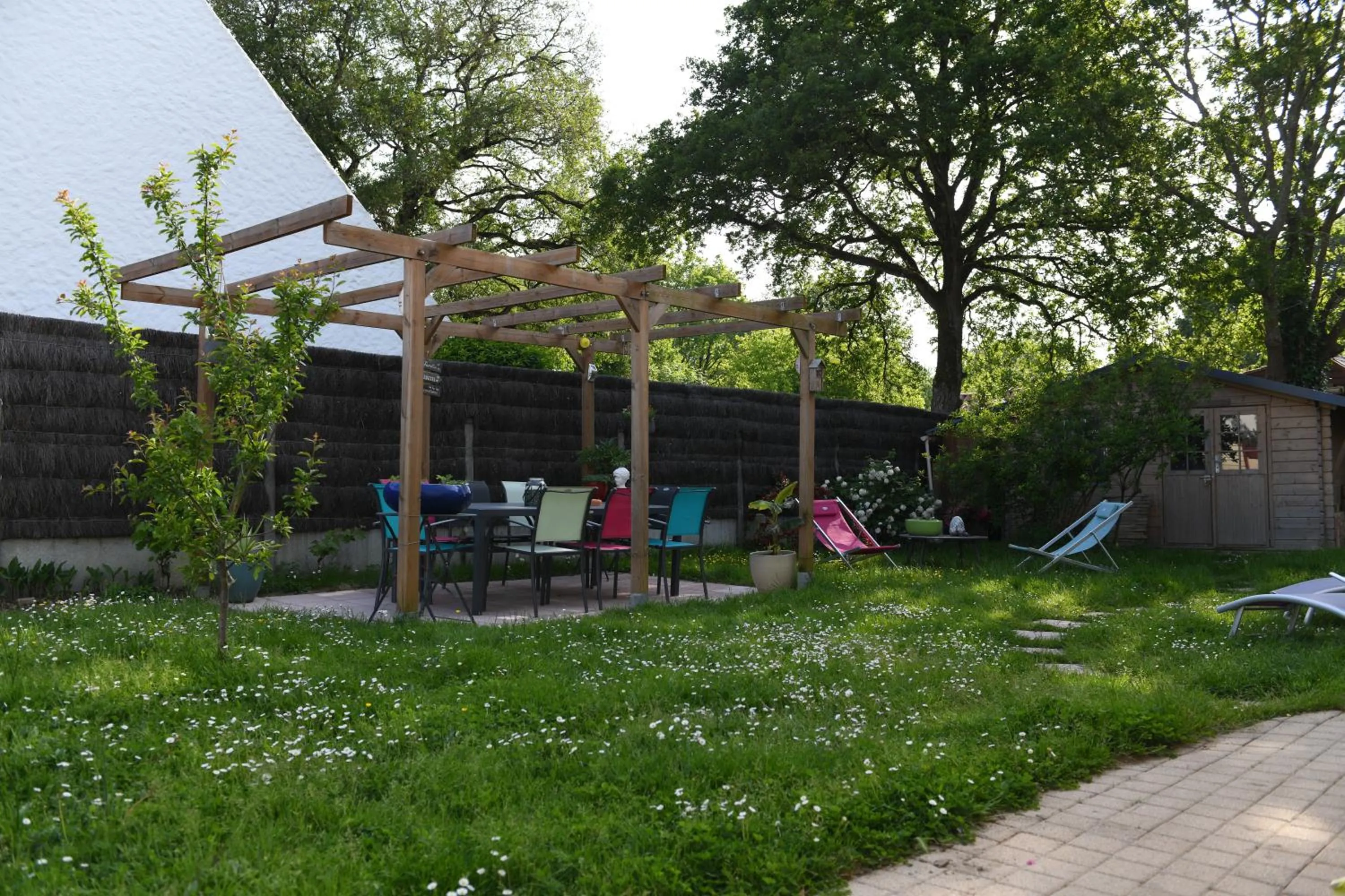 Garden in Aux portes de Pornichet, Chambres d'hôtes Ty'Sacha