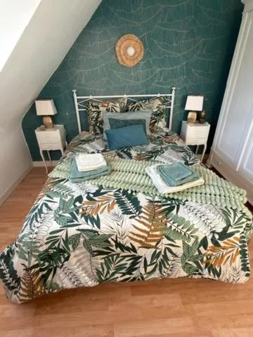 Bed in Aux portes de Pornichet, Chambres d'hôtes Ty'Sacha