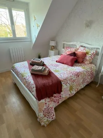 Bed in Aux portes de Pornichet, Chambres d'hôtes Ty'Sacha