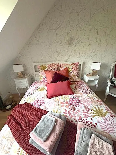 Bed in Aux portes de Pornichet, Chambres d'hôtes Ty'Sacha