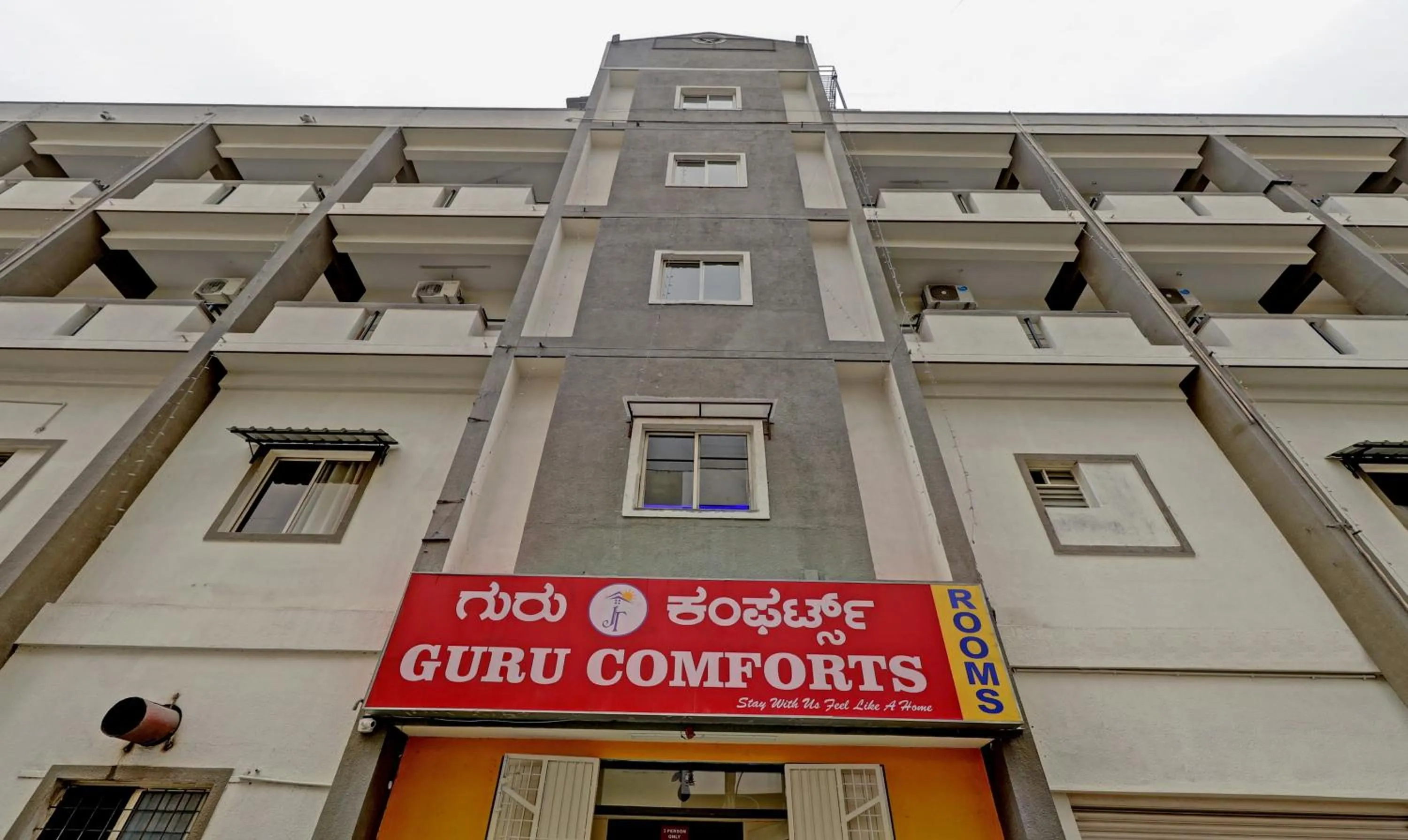 Property building in Guru Comfort, 100 m from Apollo Hospital