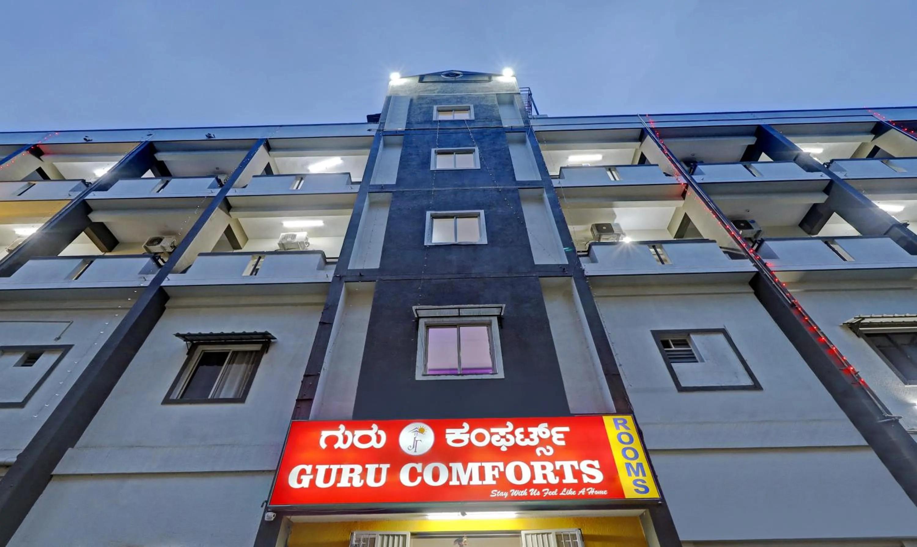 Property building in Guru Comfort, 100 m from Apollo Hospital
