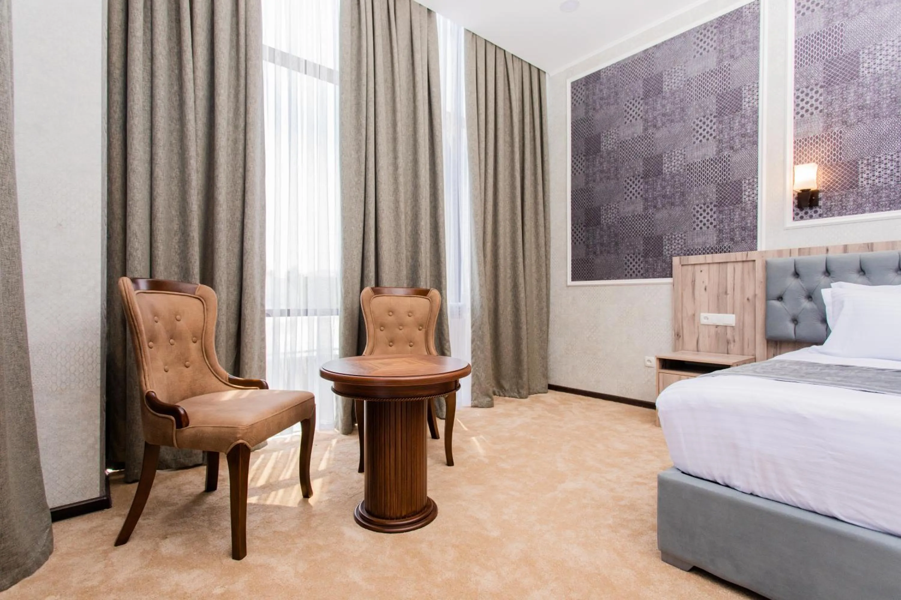 Living room, Bed in Gabrielle International Hotel