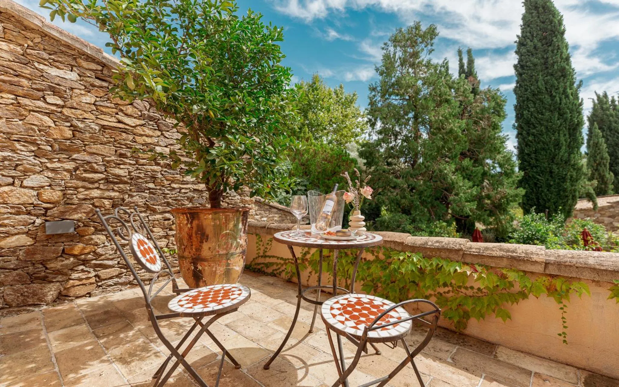 View (from property/room) in Domaine Les Mésanges