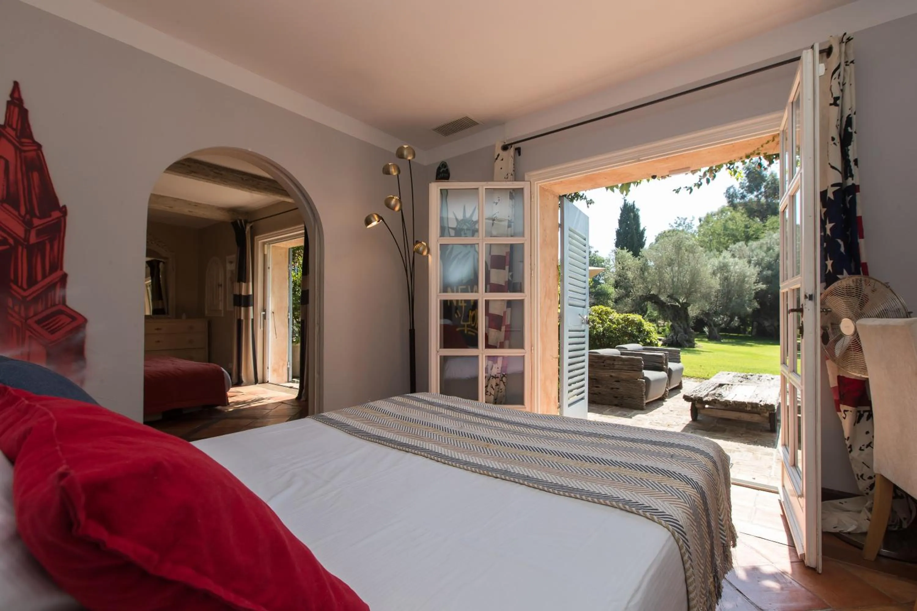 Bed in Domaine Les Mésanges