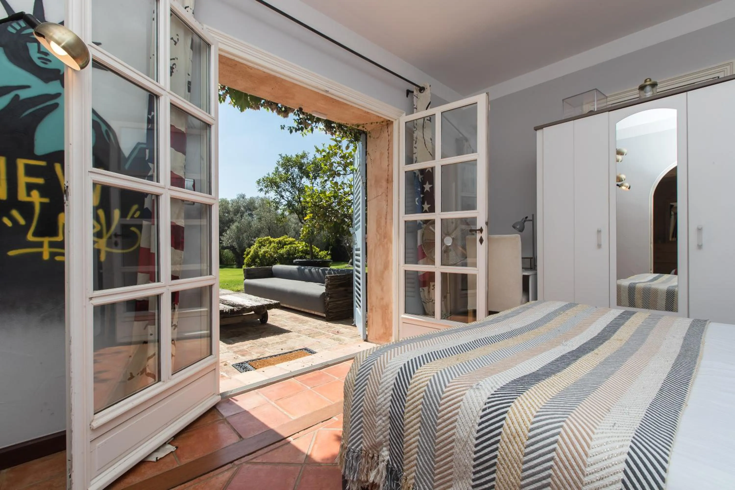 Bed in Domaine Les Mésanges