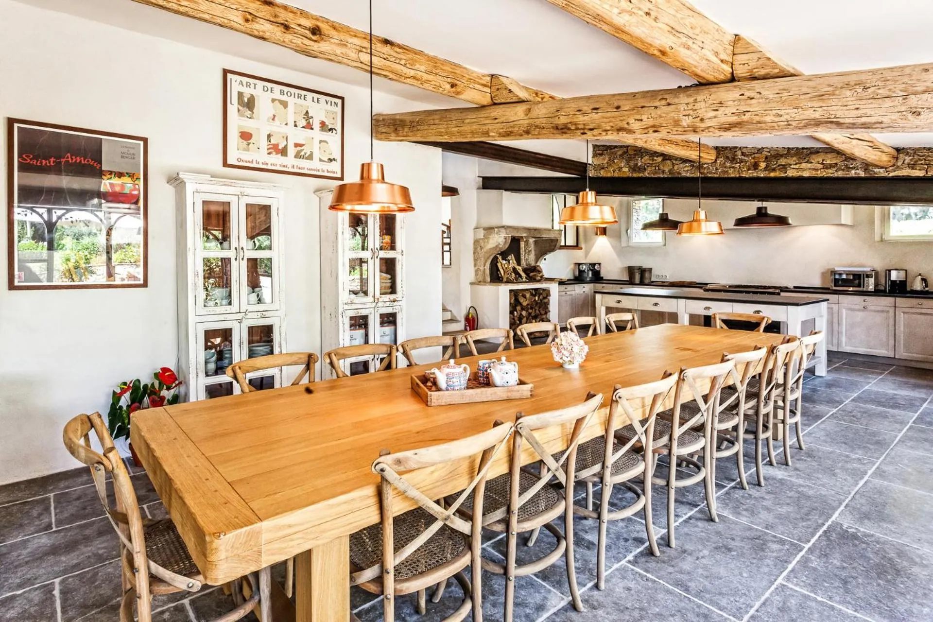 Seating area in Domaine Les Mésanges