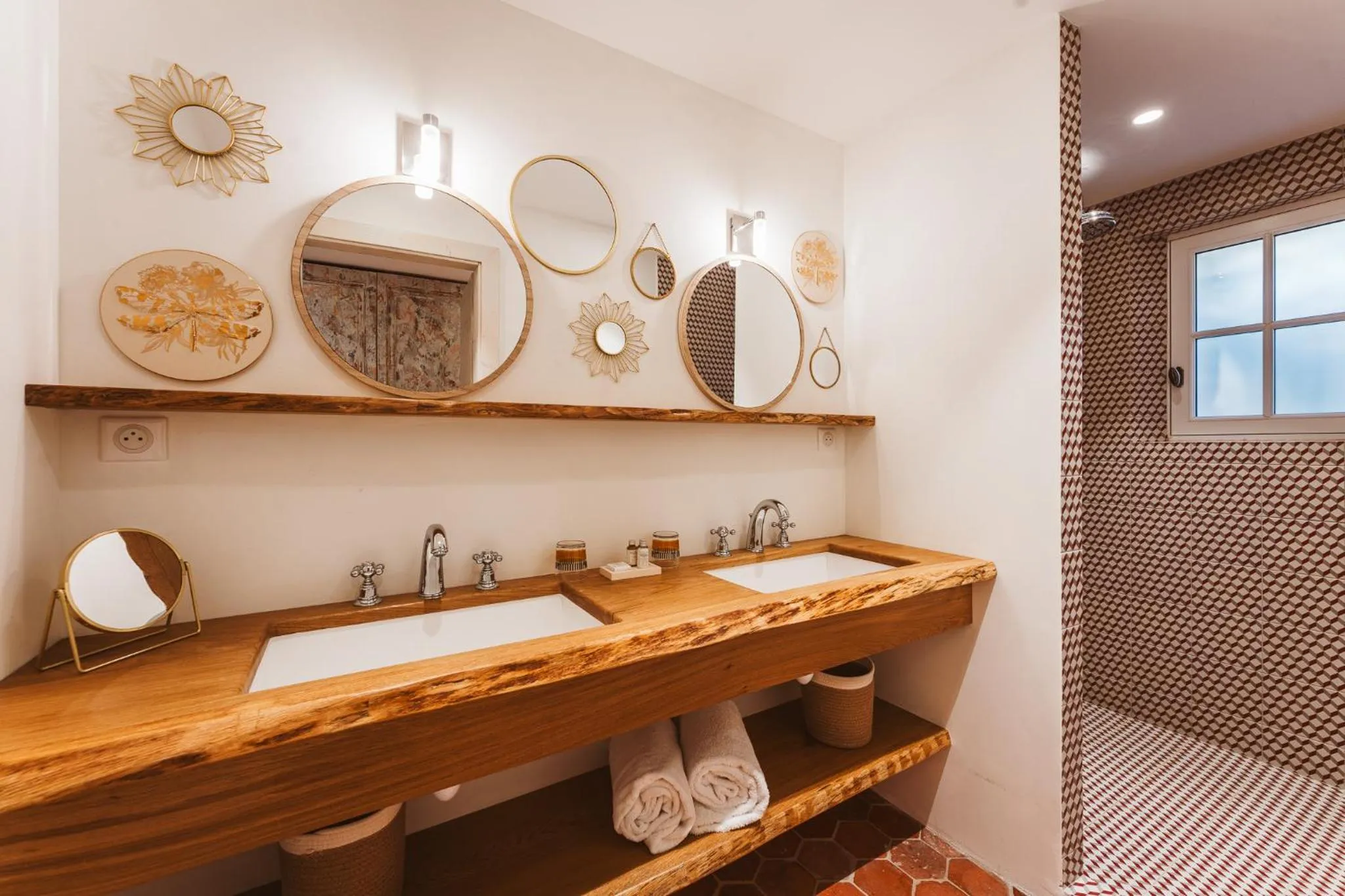 Bathroom in Domaine Les Mésanges