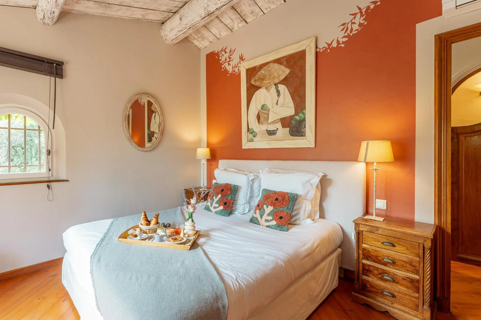 Bed in Domaine Les Mésanges