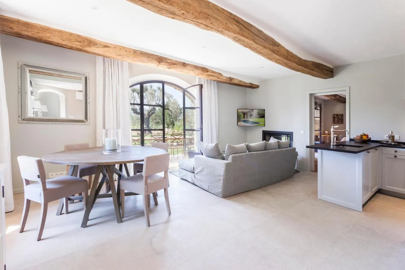 Living room in Domaine Les Mésanges