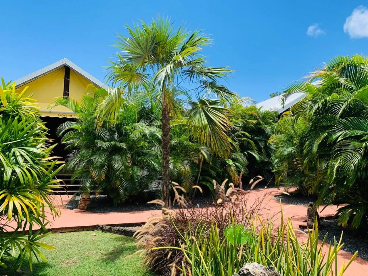 Garden in Domaine Saint-François