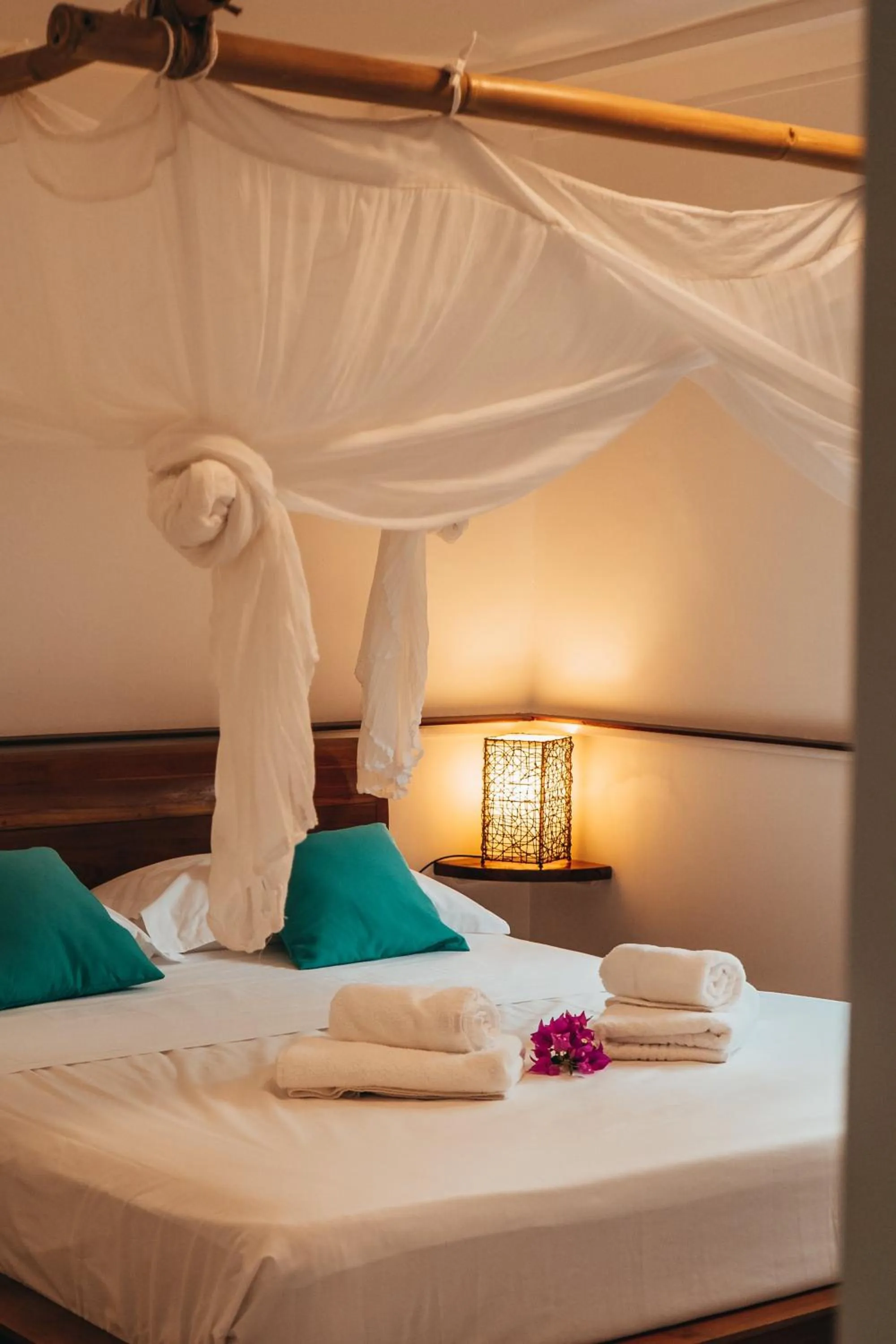 Bedroom, Bed in Domaine Saint-François