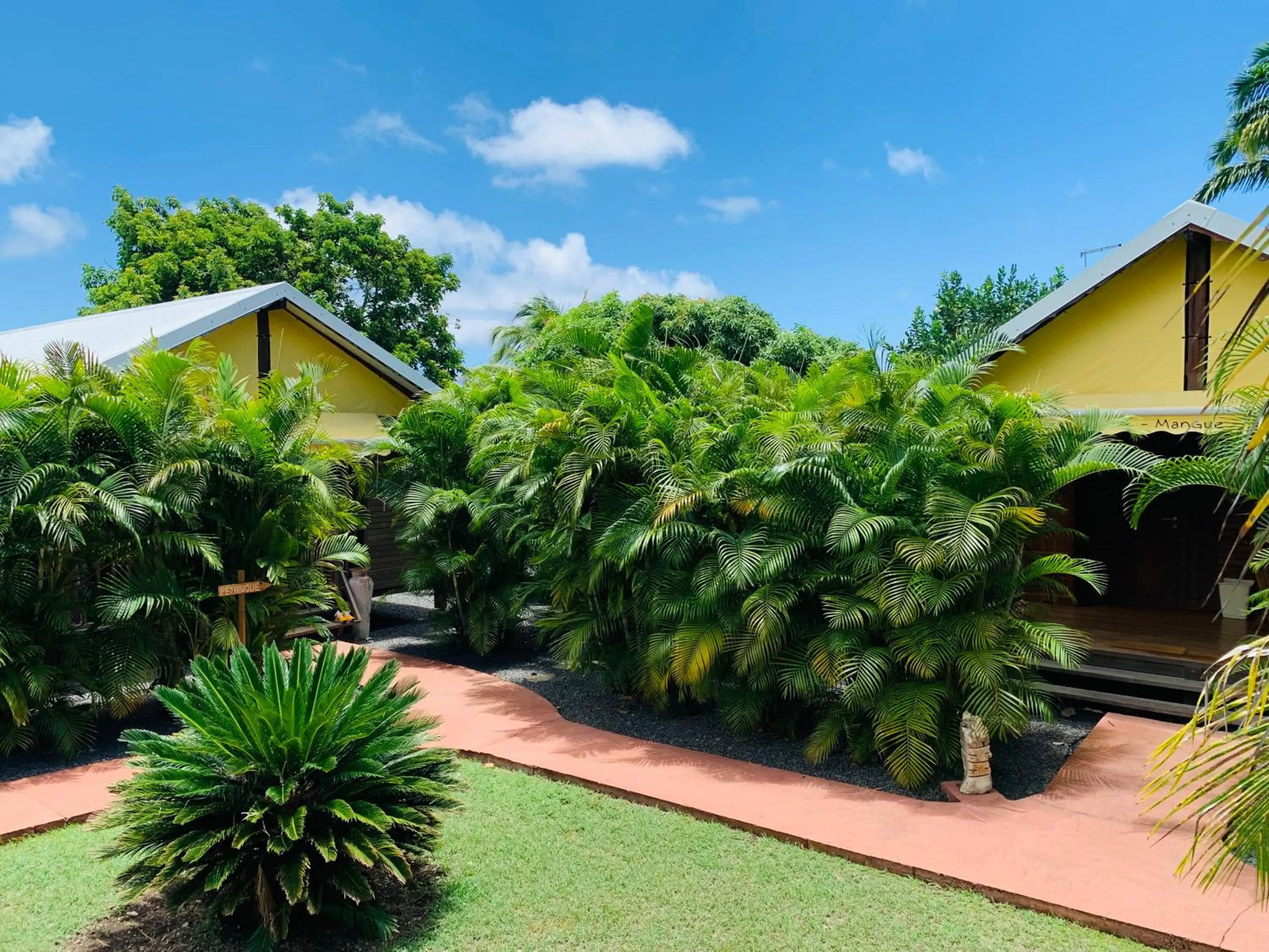 Garden in Domaine Saint-François