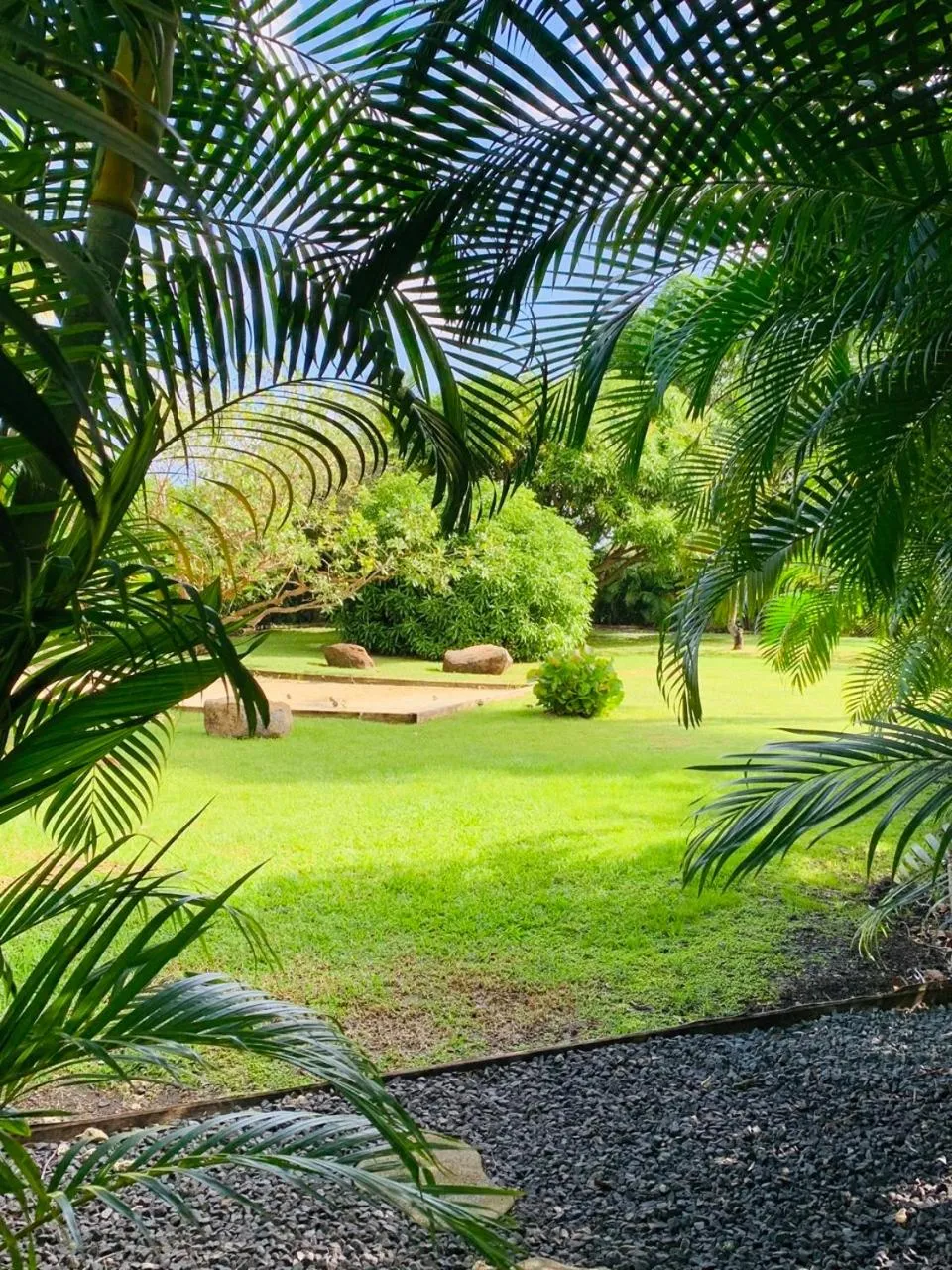 Garden in Domaine Saint-François