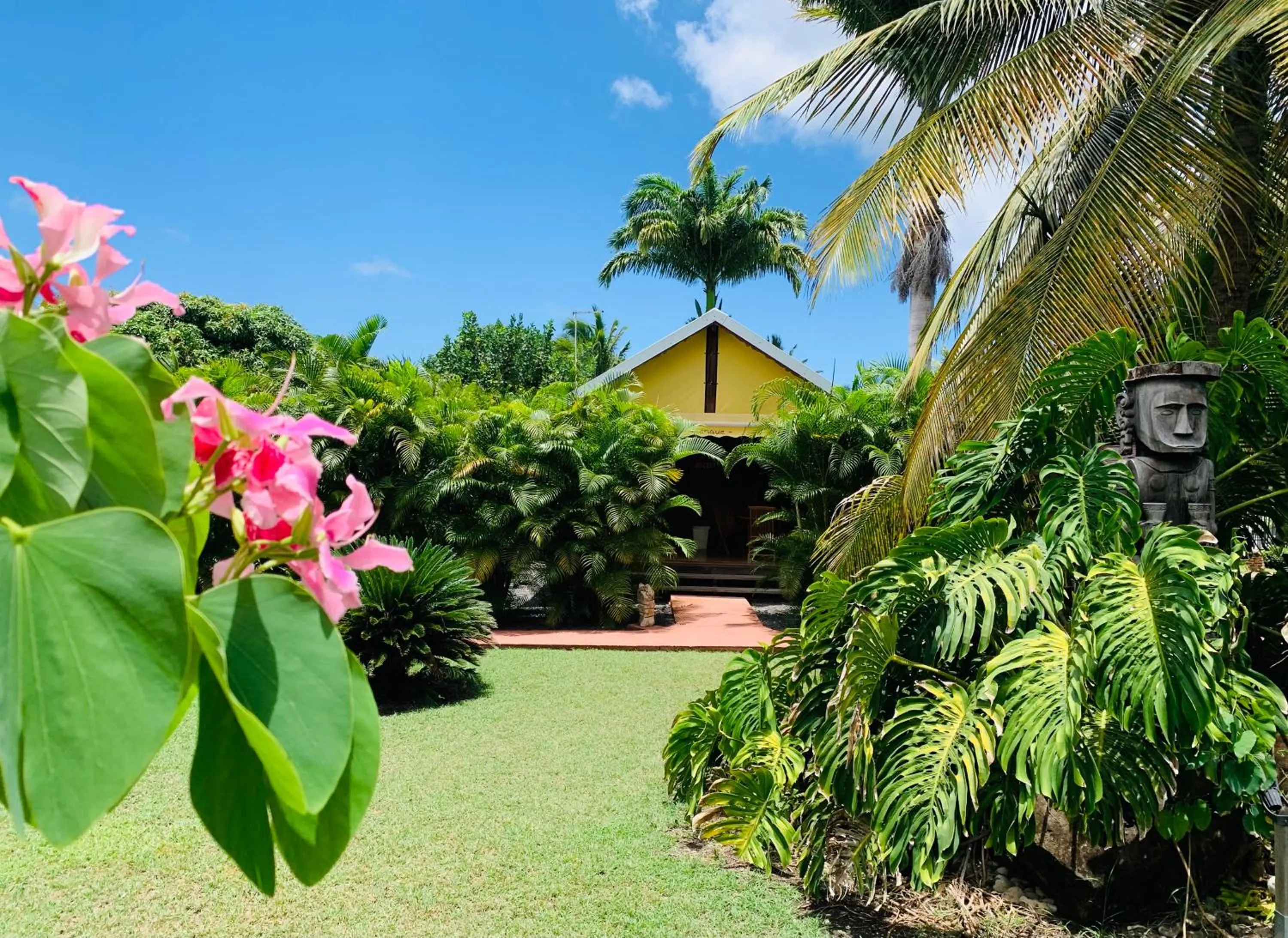 Garden in Domaine Saint-François