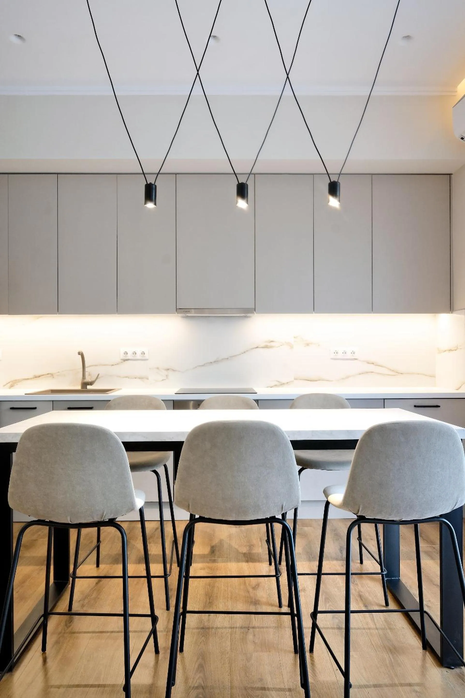 Kitchen or kitchenette in The Flirty Athens apartment