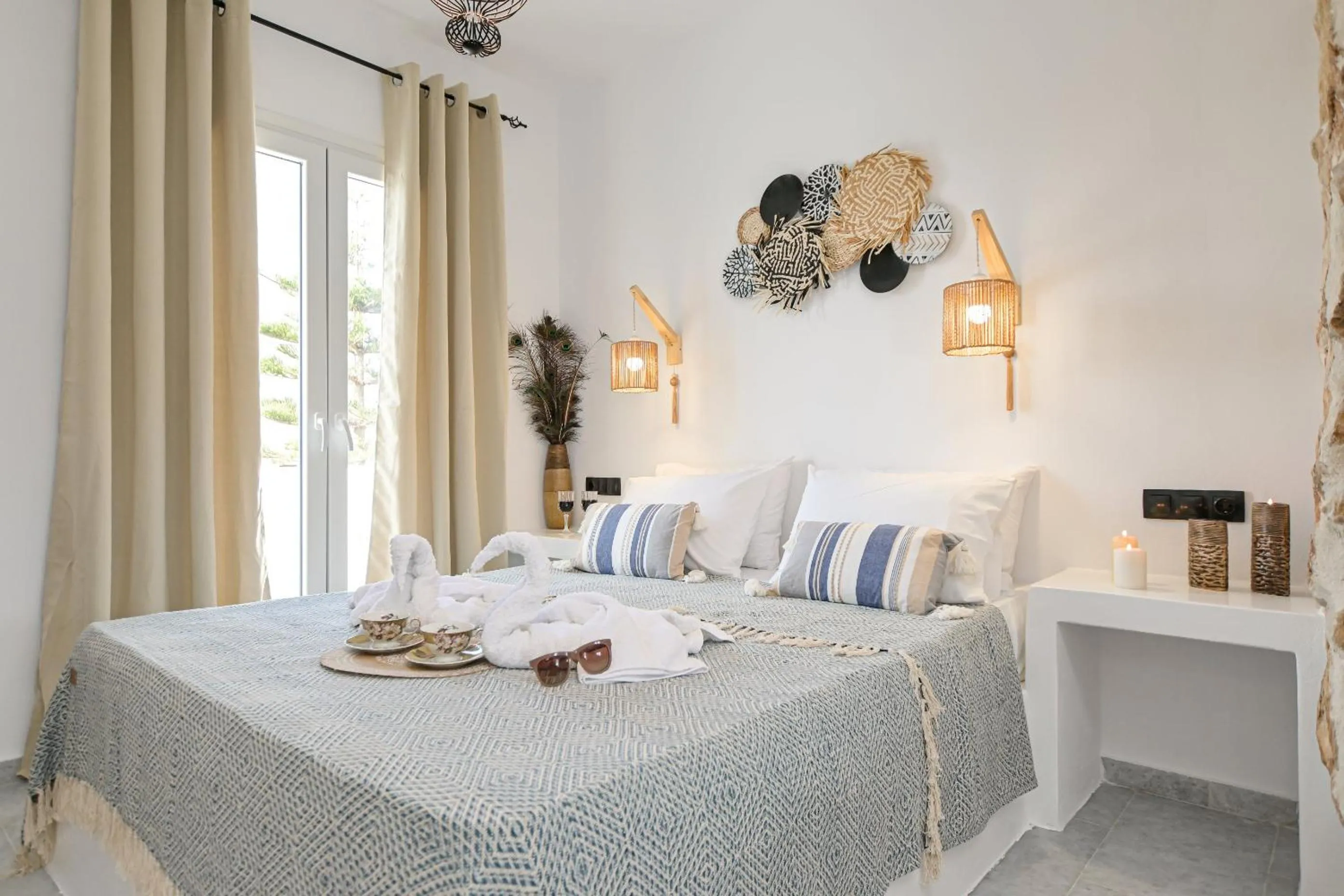 Bed in Casa Verde Di Naxos