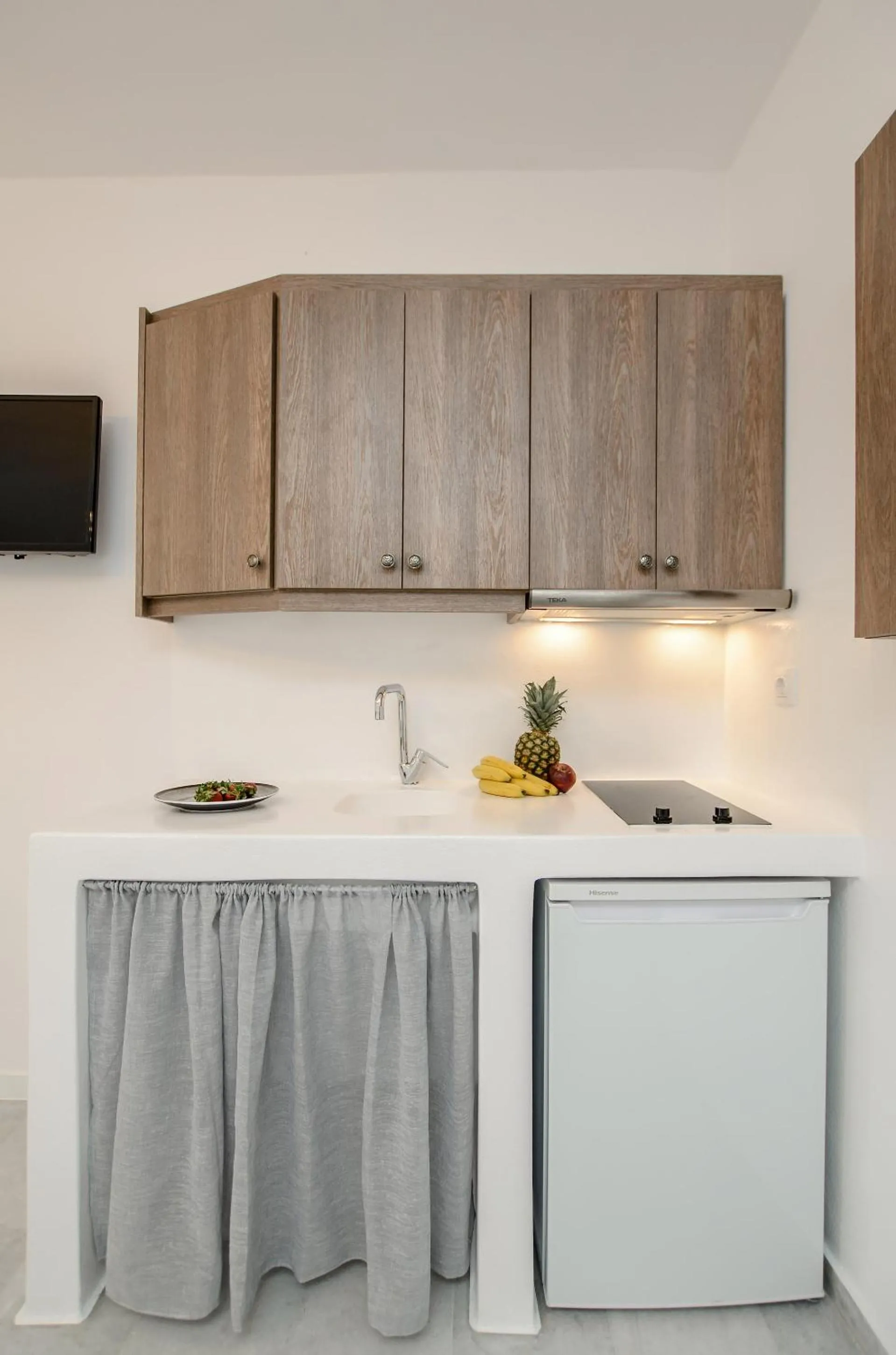 Kitchen or kitchenette in Casa Verde Di Naxos