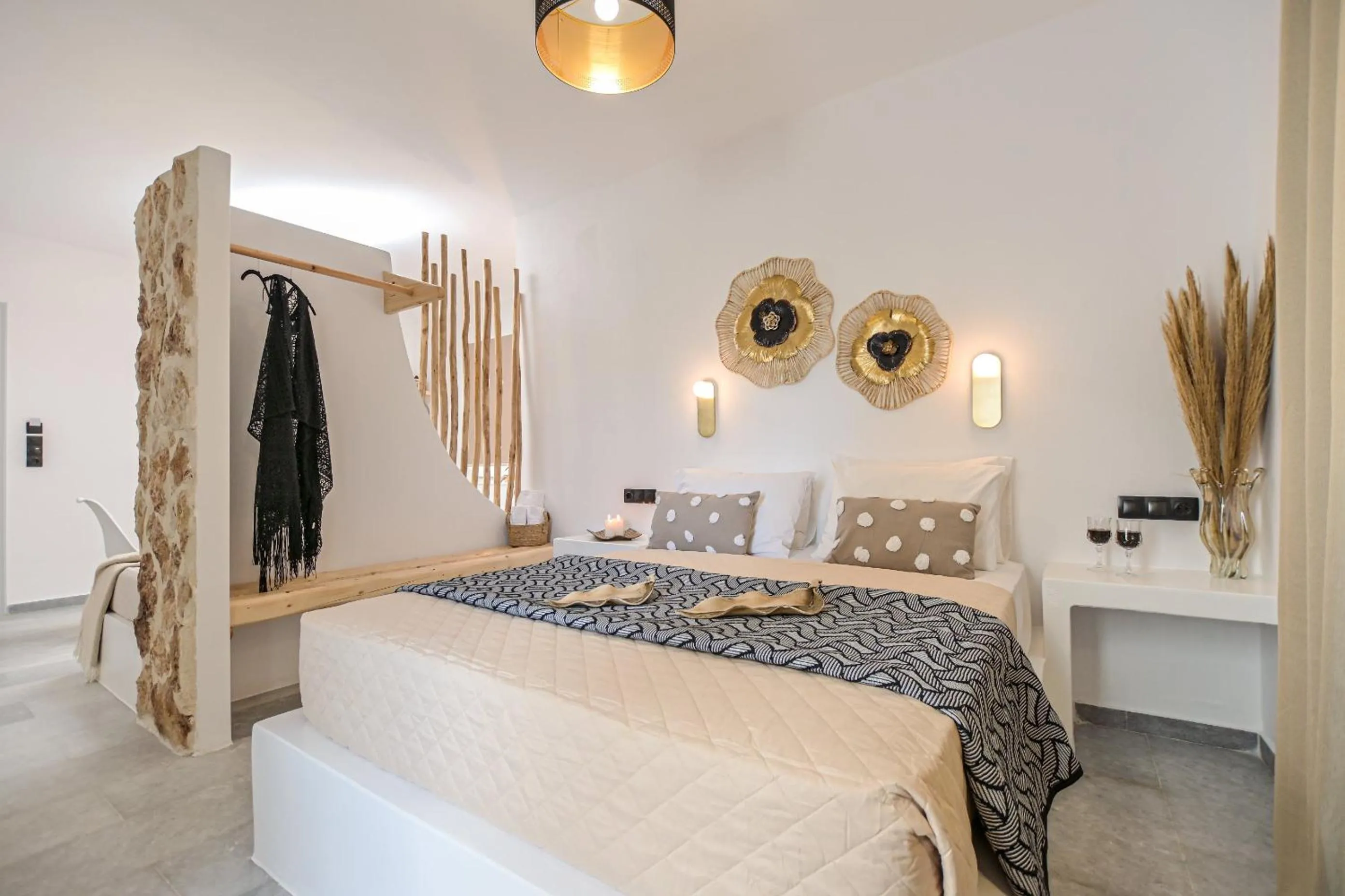 Bed in Casa Verde Di Naxos