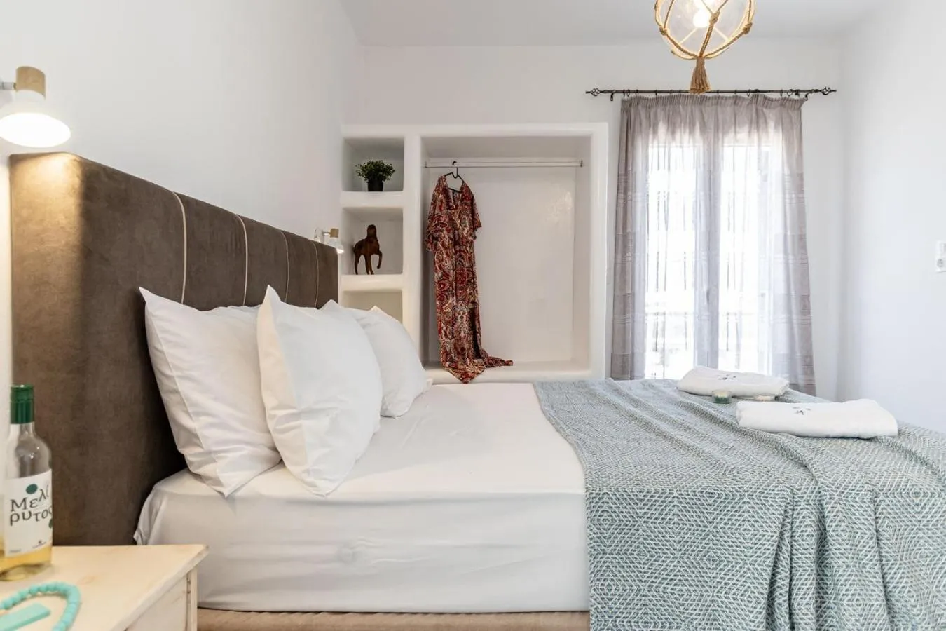 Bed in Casa Verde Di Naxos
