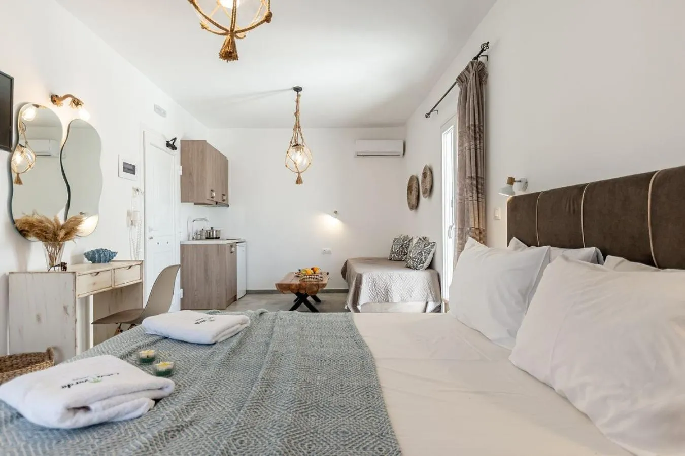 Bed in Casa Verde Di Naxos