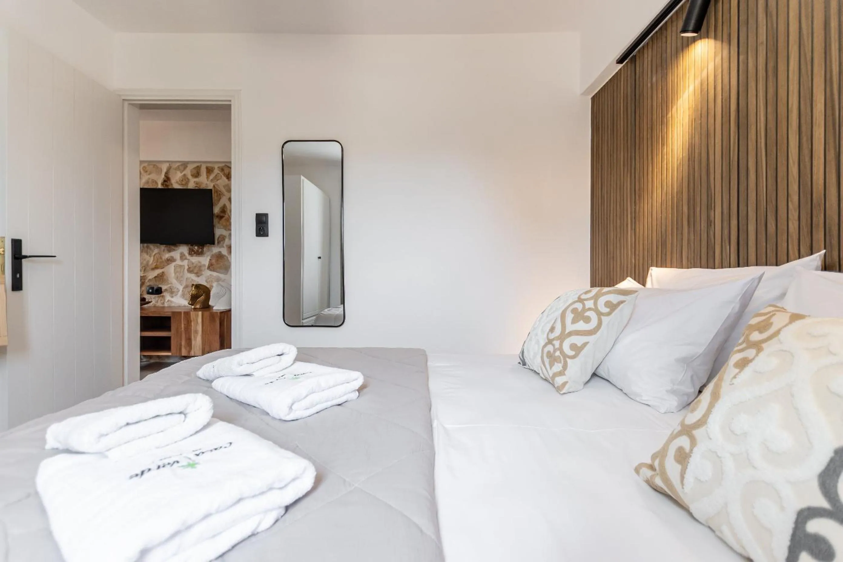 Bed in Casa Verde Di Naxos