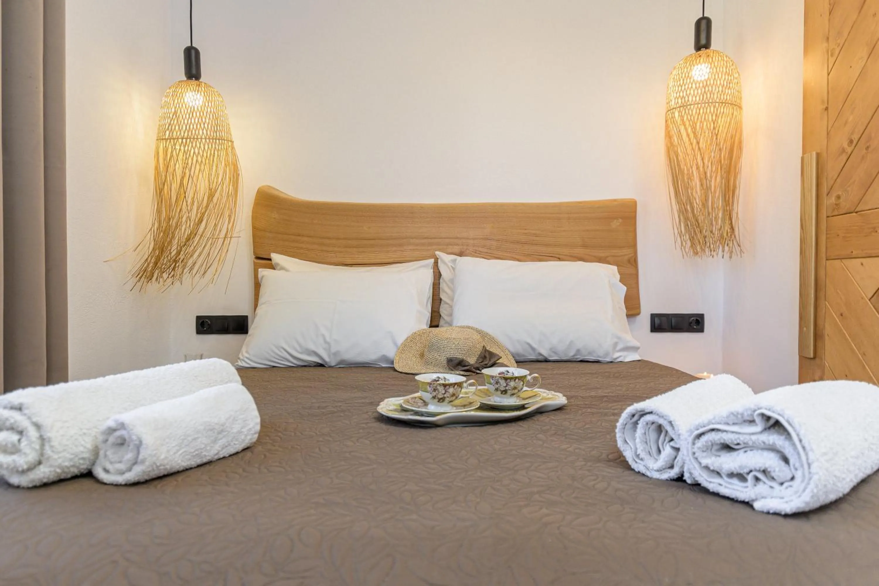 Bed in Casa Verde Di Naxos