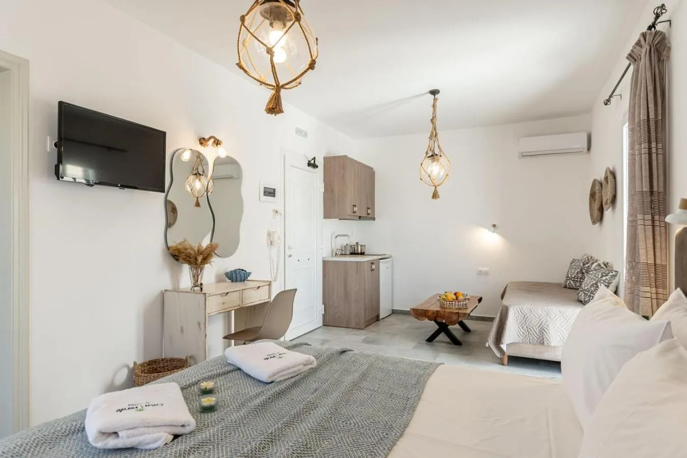 Bed in Casa Verde Di Naxos